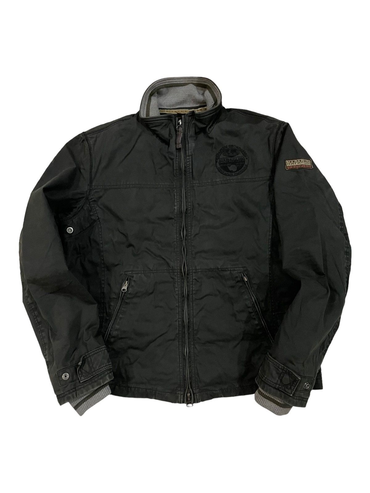 Napapijri × Vintage Napapijri Full Zipped Jacket Size US M / EU 48-50 / 2 - 2 Thumbnail