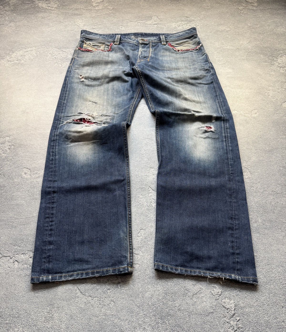Diesel Opium IfSixWasNine Style Bandana Diesel Denim Jeans Size US 36 / EU 52 - 1 Thumbnail