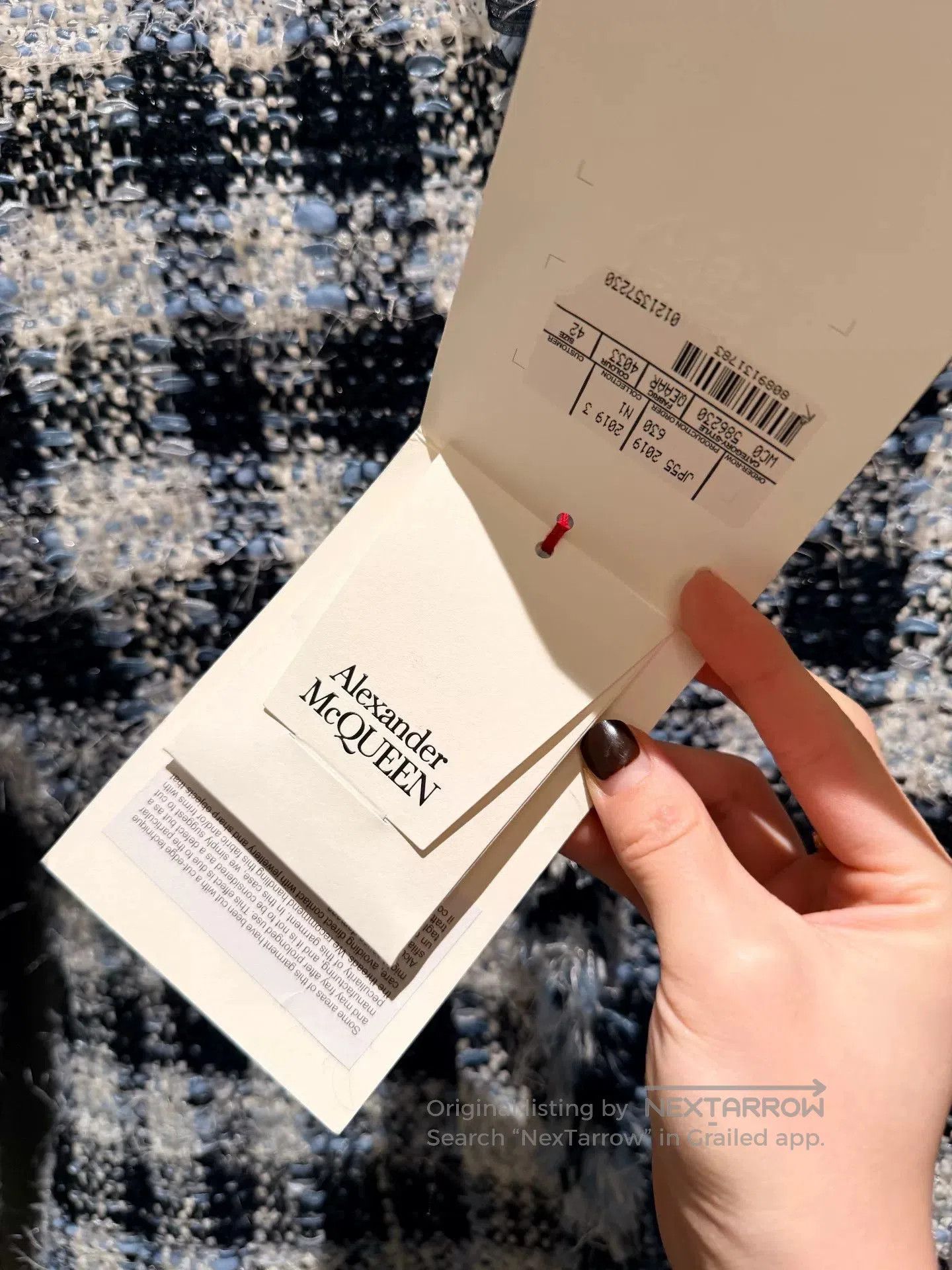 Alexander McQueen Alexander McQueen Women's Plaid Coat. Size M / US 6-8 / IT 42-44 - 3 Thumbnail