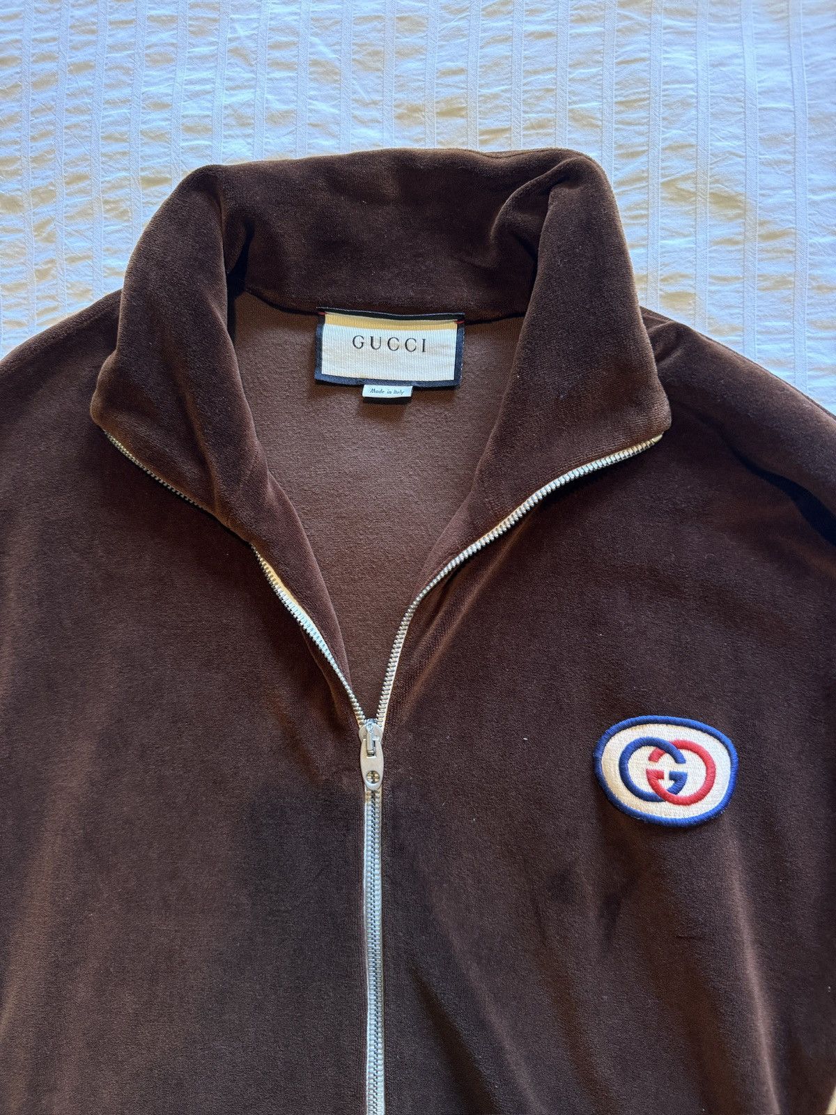 Gucci GUCCI VELVET JACKET Size US L / EU 52-54 / 3 - 2 Thumbnail
