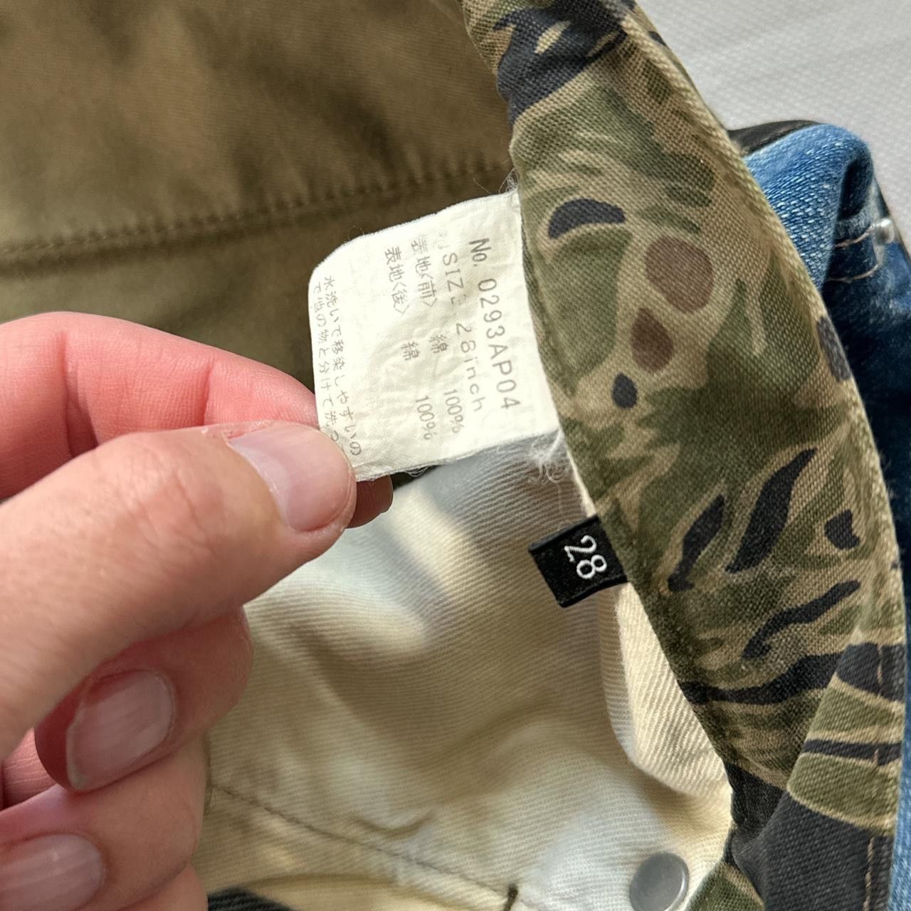 Hysteric Glamour Hysteric Glamour 2009 Tiger Camo Split Denim Jeans Size US 28 / EU 44 - 6 Thumbnail