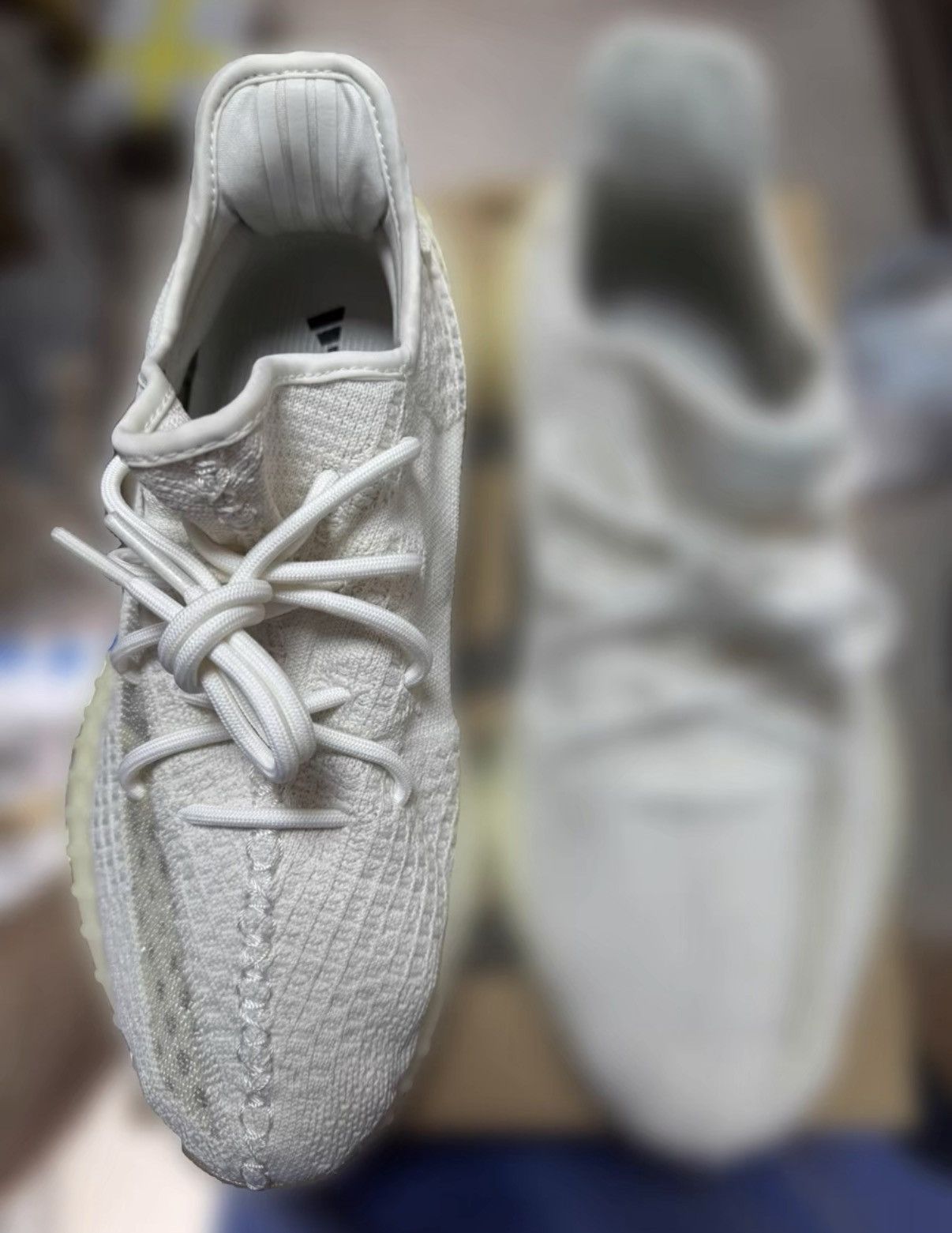 Adidas Adidas Yeezy 350 Bone 2.0, HQ6316 K37 Size US 10 / EU 43 - 3 Thumbnail