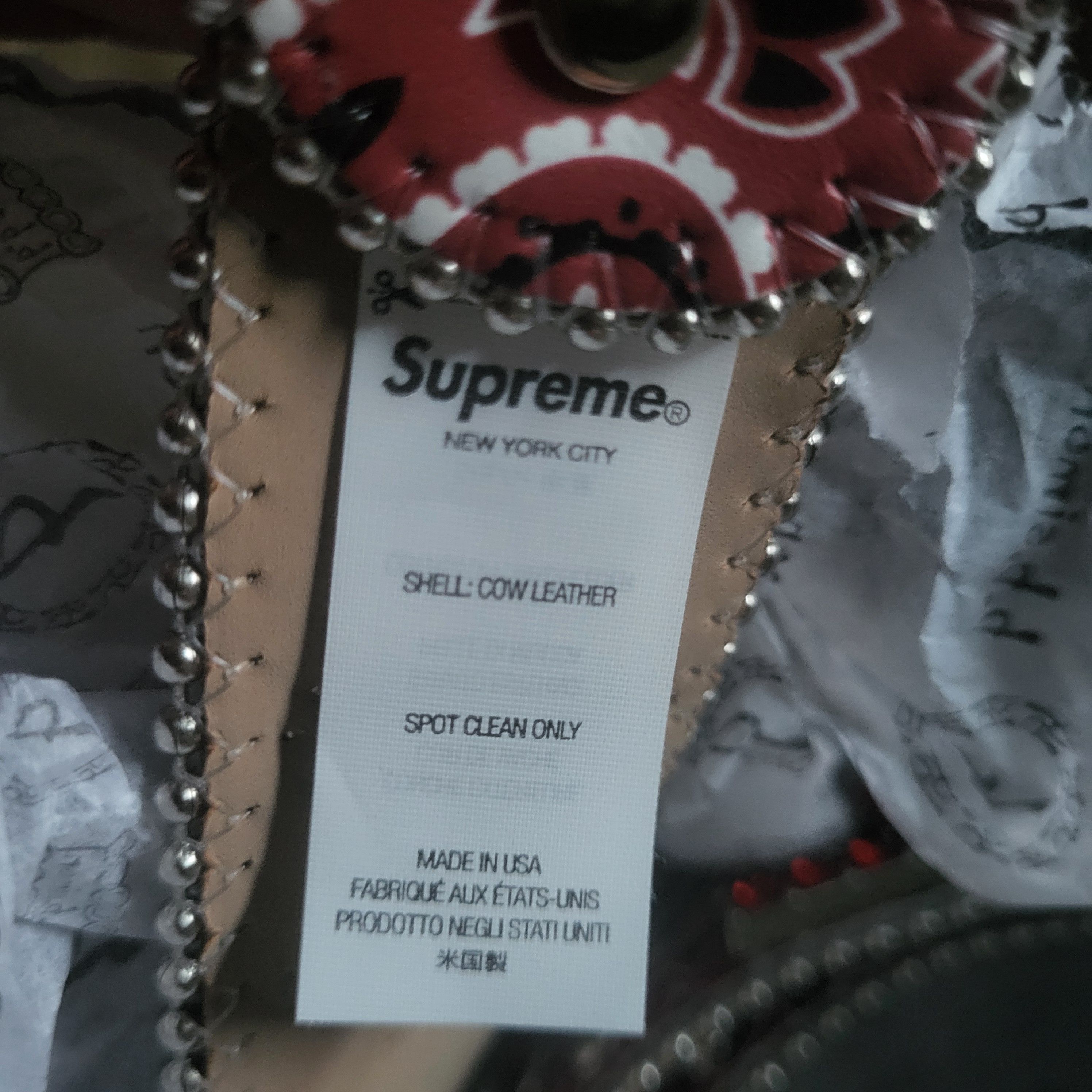 B.B. Simon × Supreme B.B. Simon x Supreme Bandana Belt Size 28 - 7 Thumbnail
