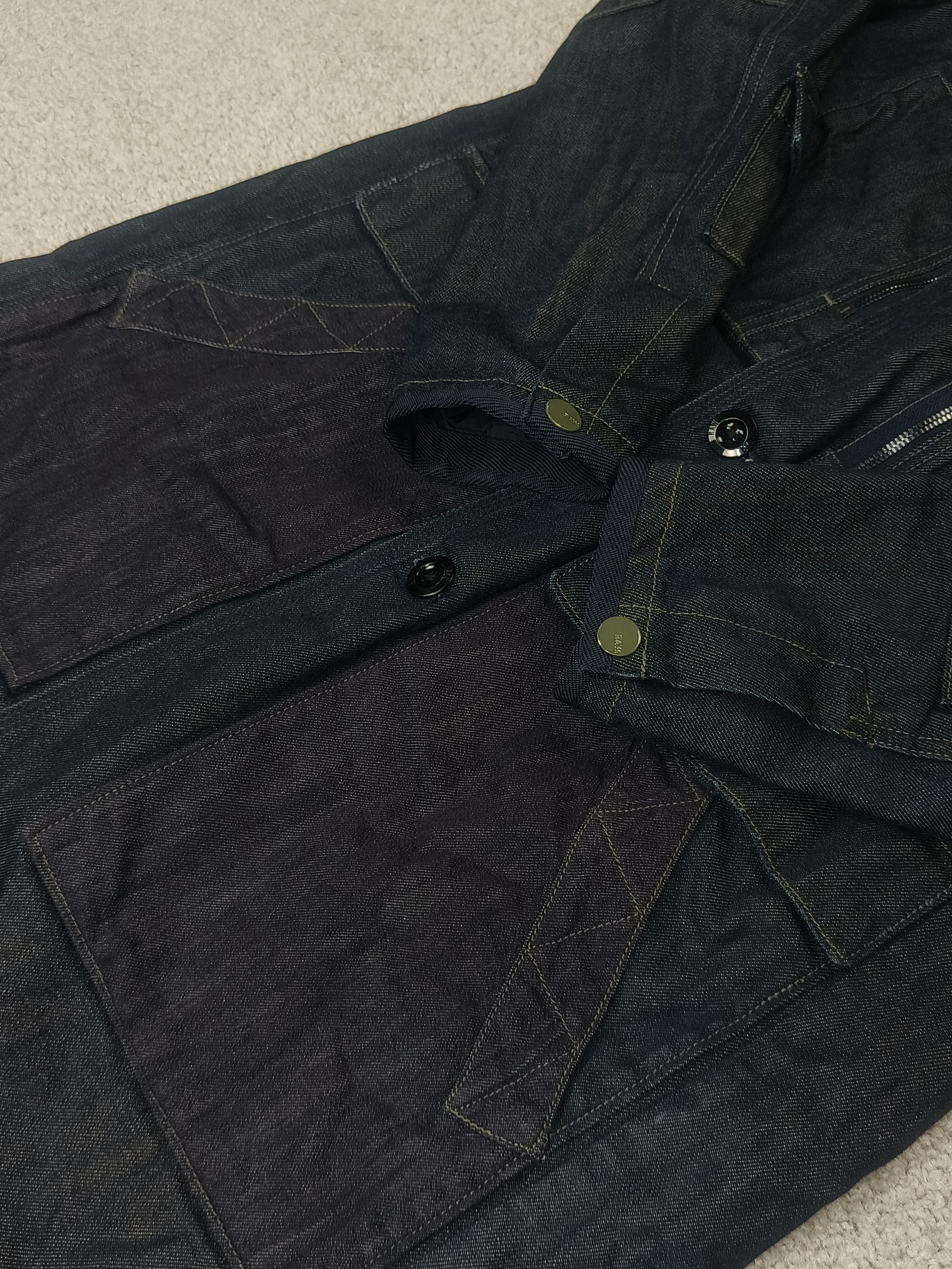 G-Star G-STAR Raw Research GSRR Hito Denim Multi Pocket Coat Jacket Size US L / EU 52-54 / 3 - 5 Thumbnail