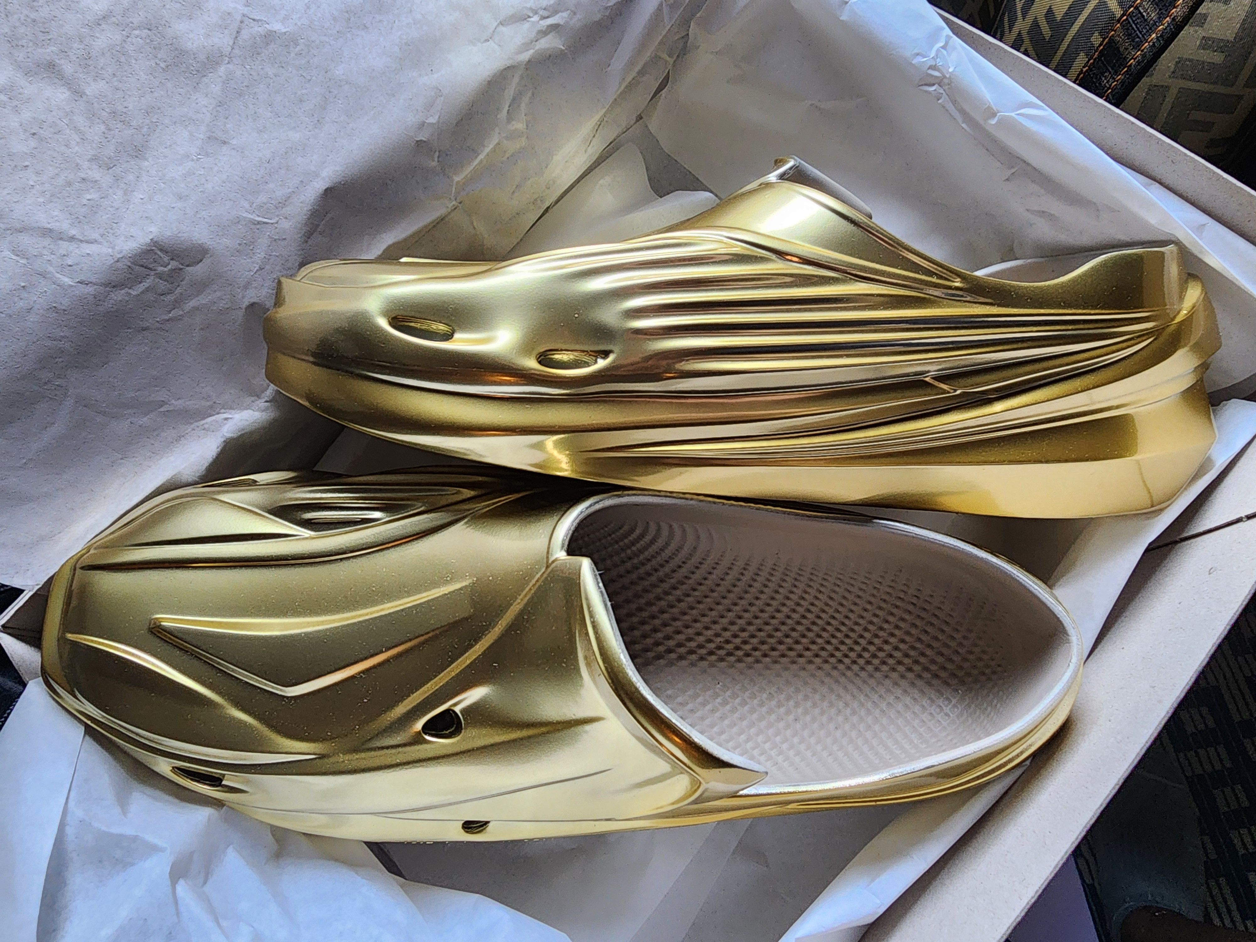 1017 ALYX 9SM 1017 Alyx 9SM Chrome Mono Slip on Shoes Matthew Williams Size US 11 / EU 44 - 3 Thumbnail