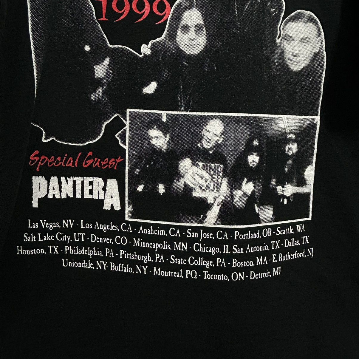 Black Sabbath BLACK SABBATH REUNION TOUR 1999 PARKING BOOT Size US XL / EU 56 / 4 - 5 Thumbnail