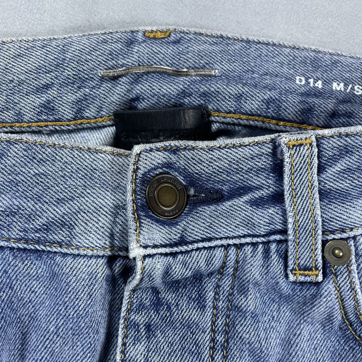 Saint Laurent Paris SAINT LAURENT PARIS AW17 D14 RIPPED DENIM PANTS Size US 31 - 6 Thumbnail