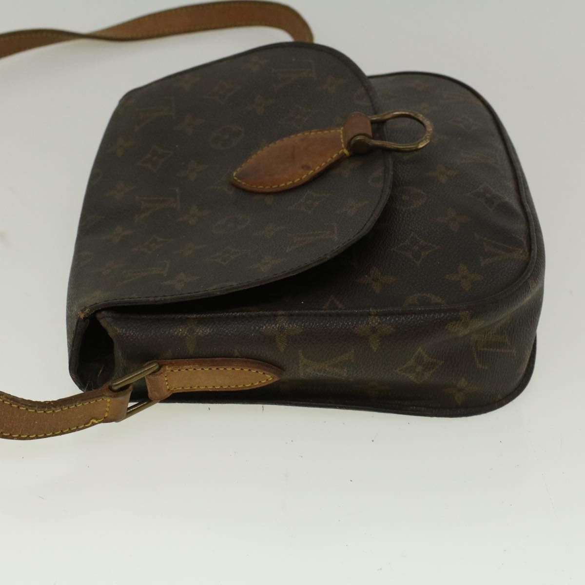 Louis Vuitton LOUIS VUITTON Monogram Saint Cloud GM Shoulder Bag M51242 Size ONE SIZE - 4 Thumbnail
