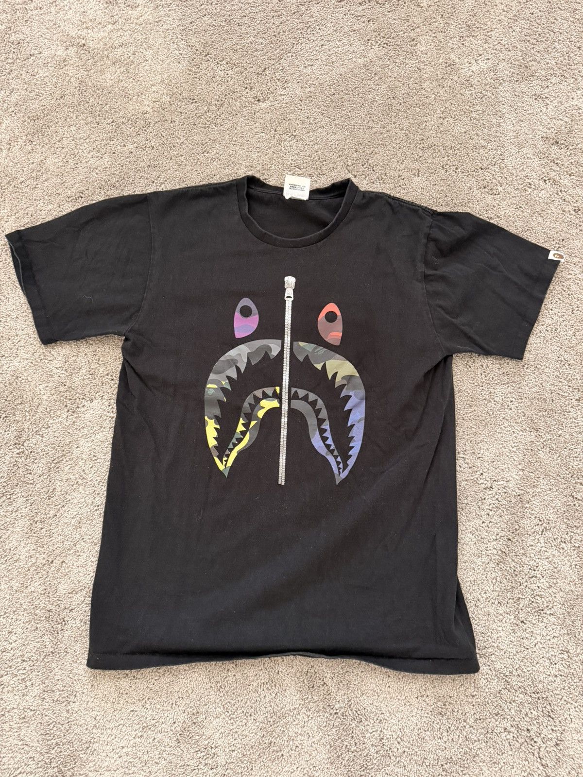 Bape BAPE Shark Tee Size US XL / EU 56 / 4 - 1 Thumbnail