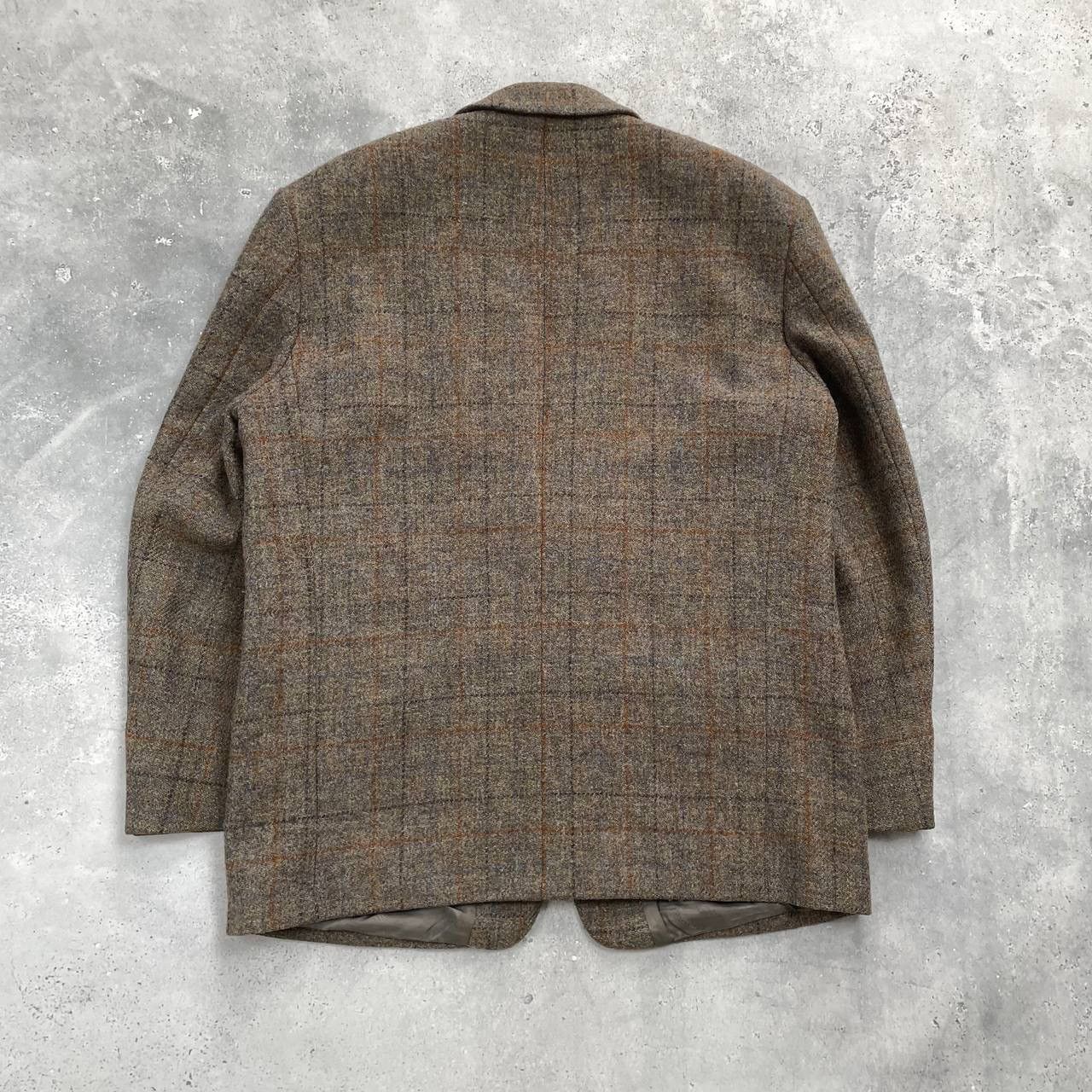 Harris Tweed Vintage Harris Tweed Walbusch Wool Blazer Gray Size 26 Size 48R - 19 Thumbnail
