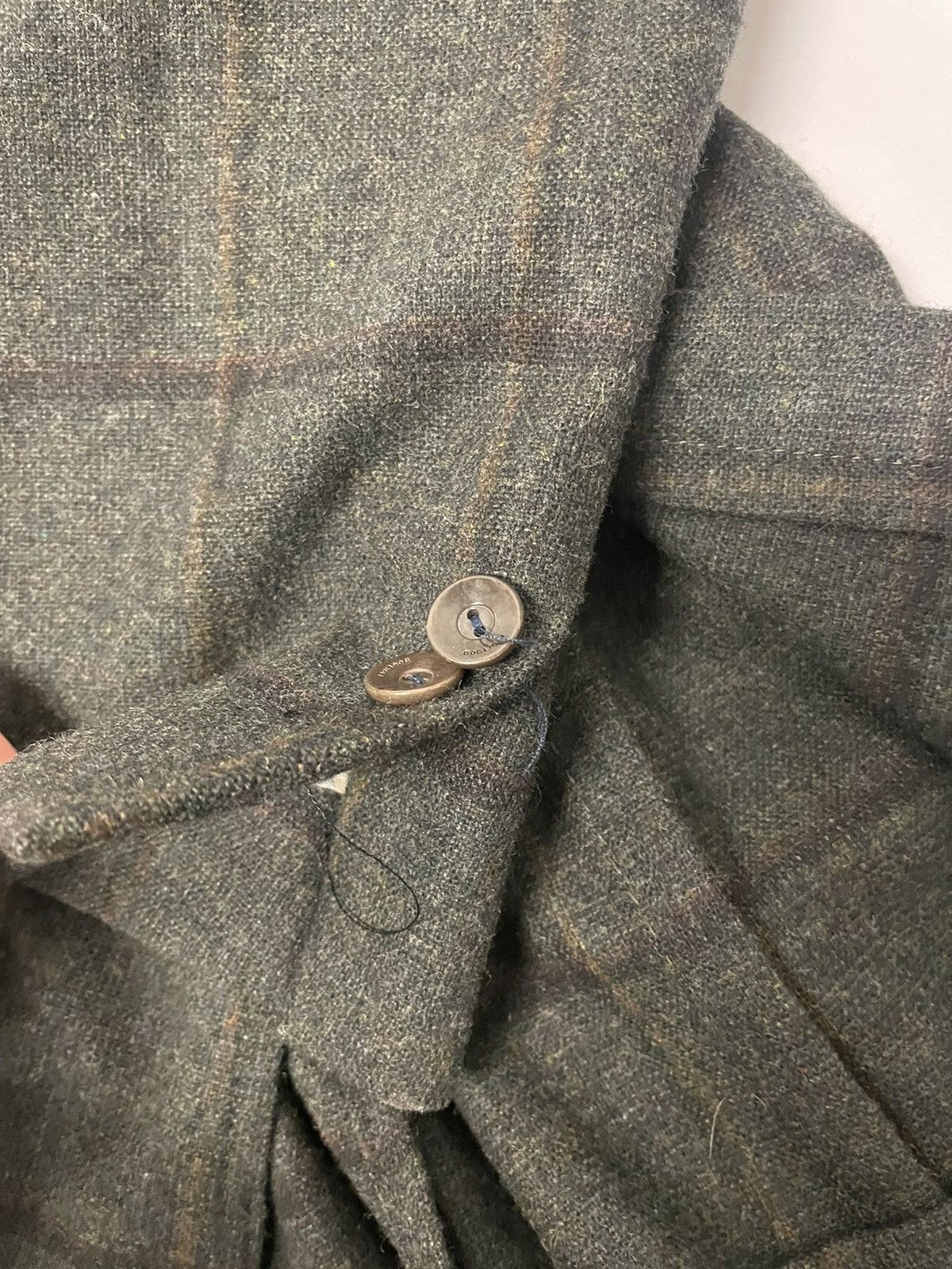 Boglioli Check Print Dover Jacket Size 48R - 12 Thumbnail