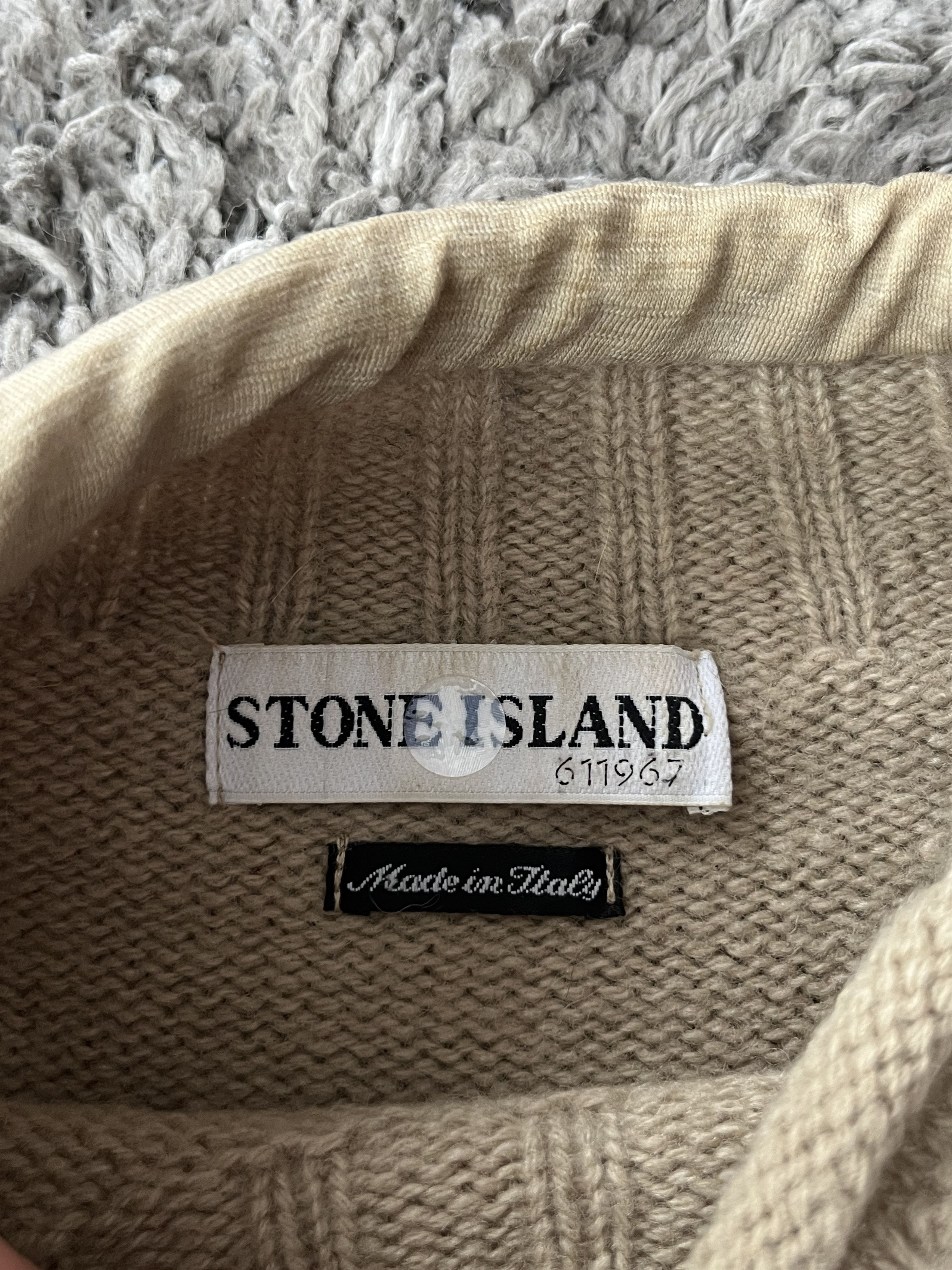 Stone Island STONE ISLAND Vintage Very Rare Knitwear MADE IN ITALY Size US L / EU 52-54 / 3 - 7 Thumbnail