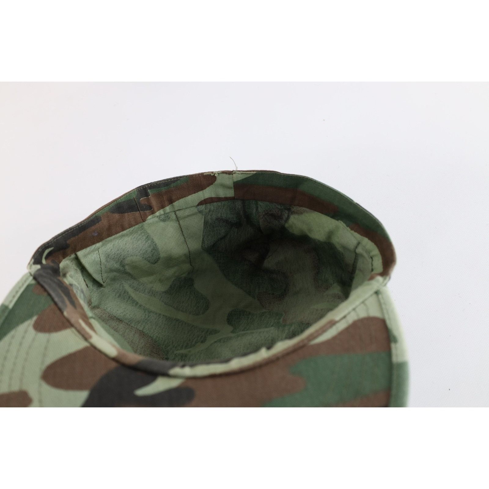 Vintage Vintage 60s 70s Streetwear Military Style Camouflage Hat Size ONE SIZE - 9 Thumbnail