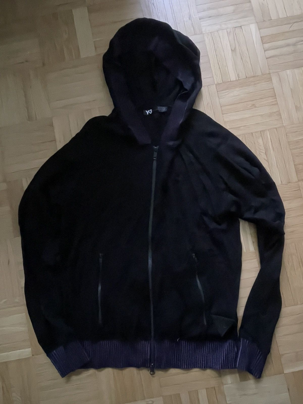 Y-3 Y3 Wool Knit Hoodie Size US M / EU 48-50 / 2 - 2 Thumbnail