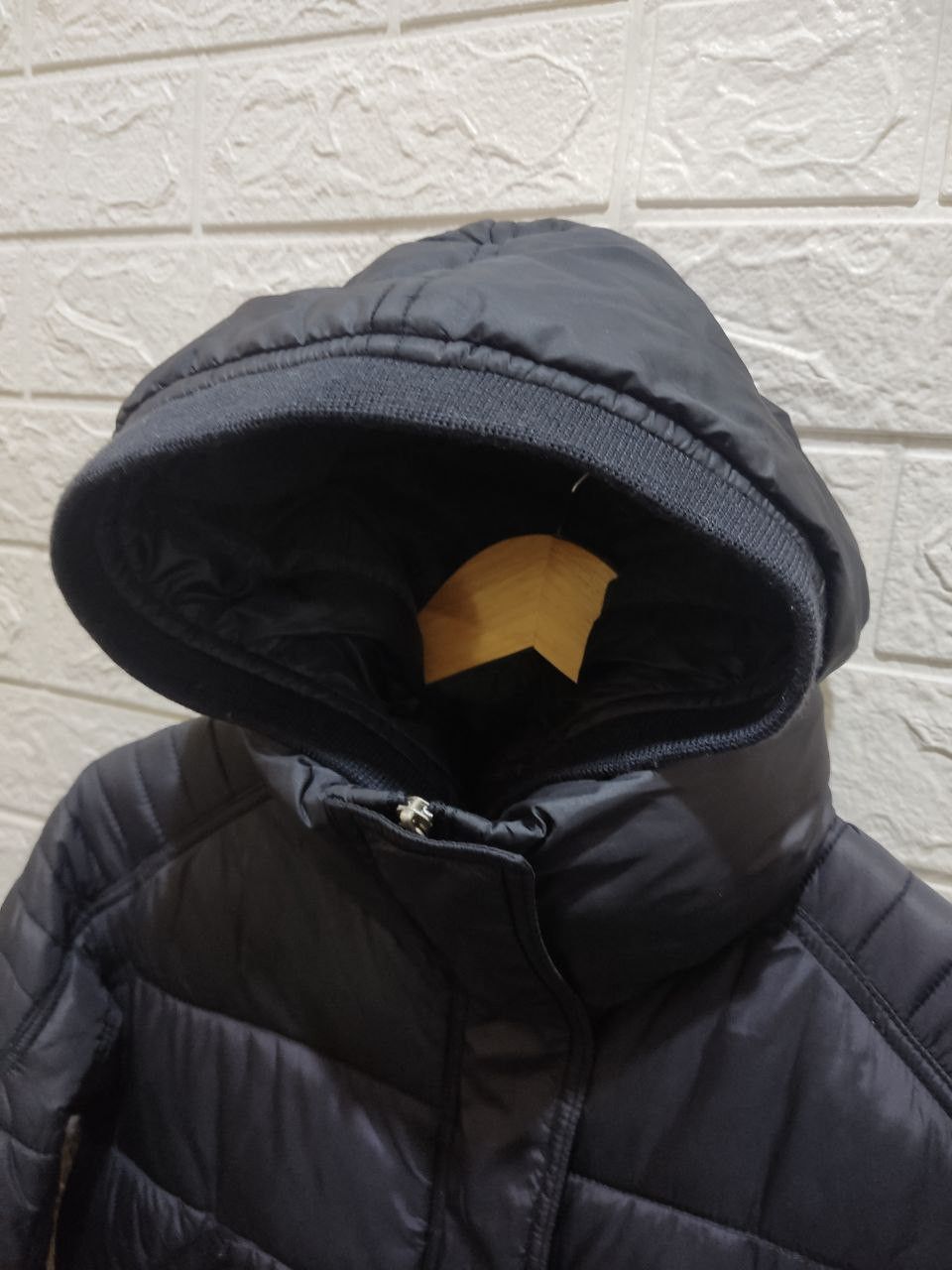 Japanese Brand CODES COMBINE Hooded Puffer Down Jacket Size US S / EU 44-46 / 1 - 6 Thumbnail