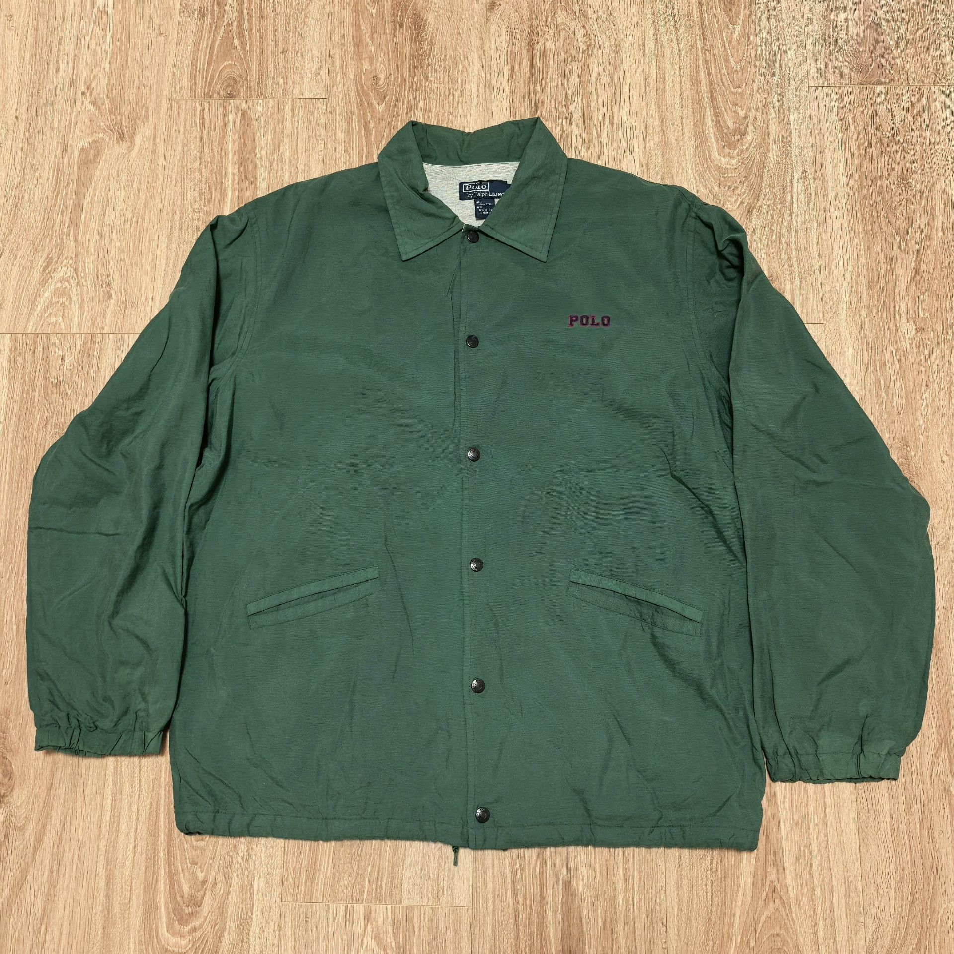 Vintage Vintage 90s Polo Ralph Lauren Coach Jacket Size US M / EU 48-50 / 2 - 1 Thumbnail