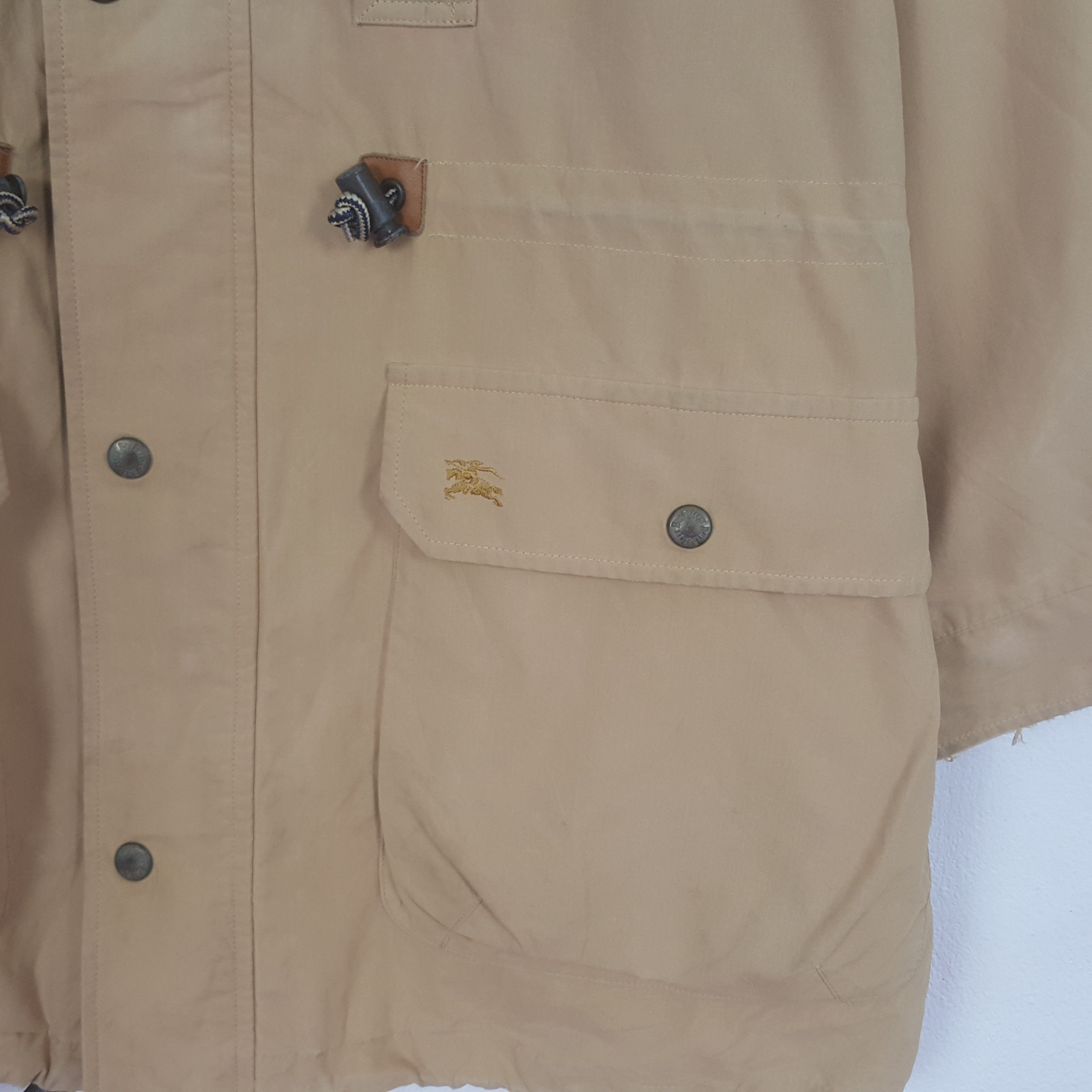 Burberry Vintage Burberrys Custom Spell Out Zipper Jacket Size US L / EU 52-54 / 3 - 4 Thumbnail