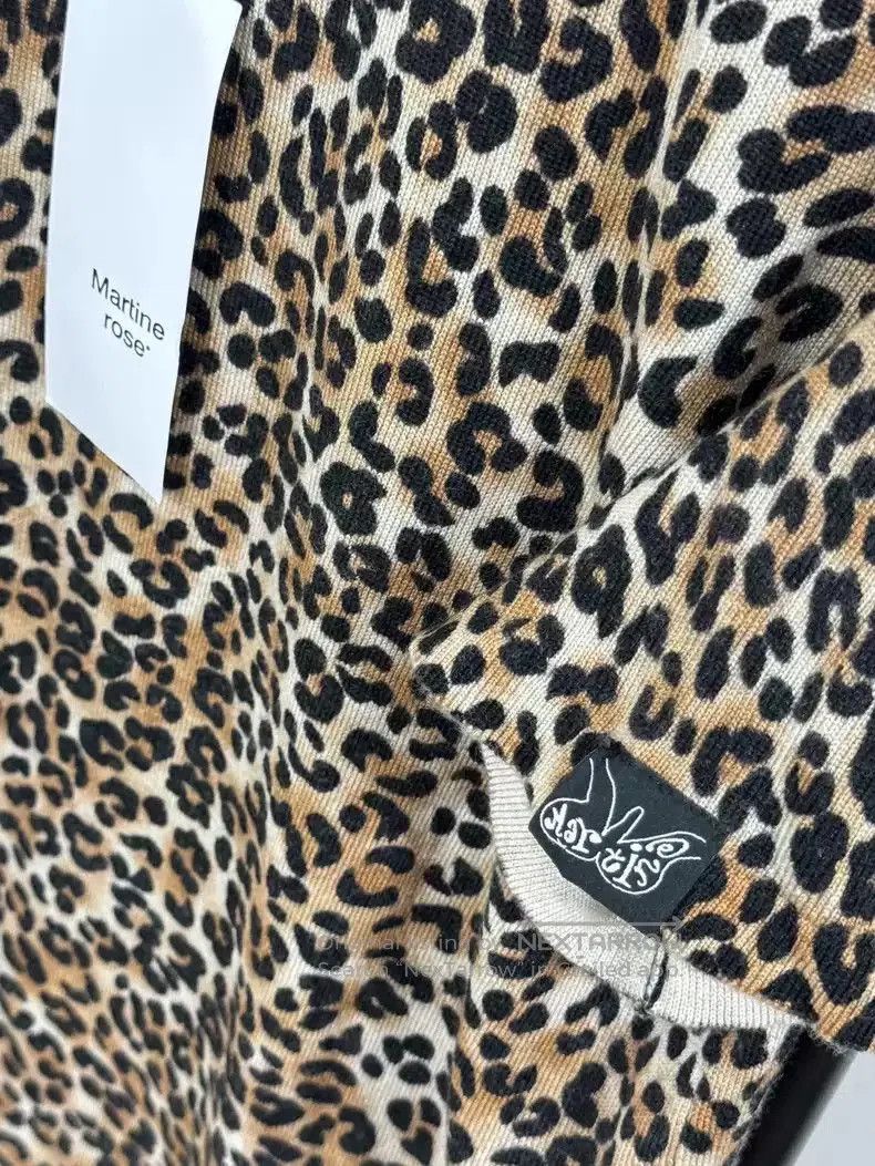 Martine Rose Martine Rose leopard print wool T-shirt. Size US M / EU 48-50 / 2 - 3 Thumbnail