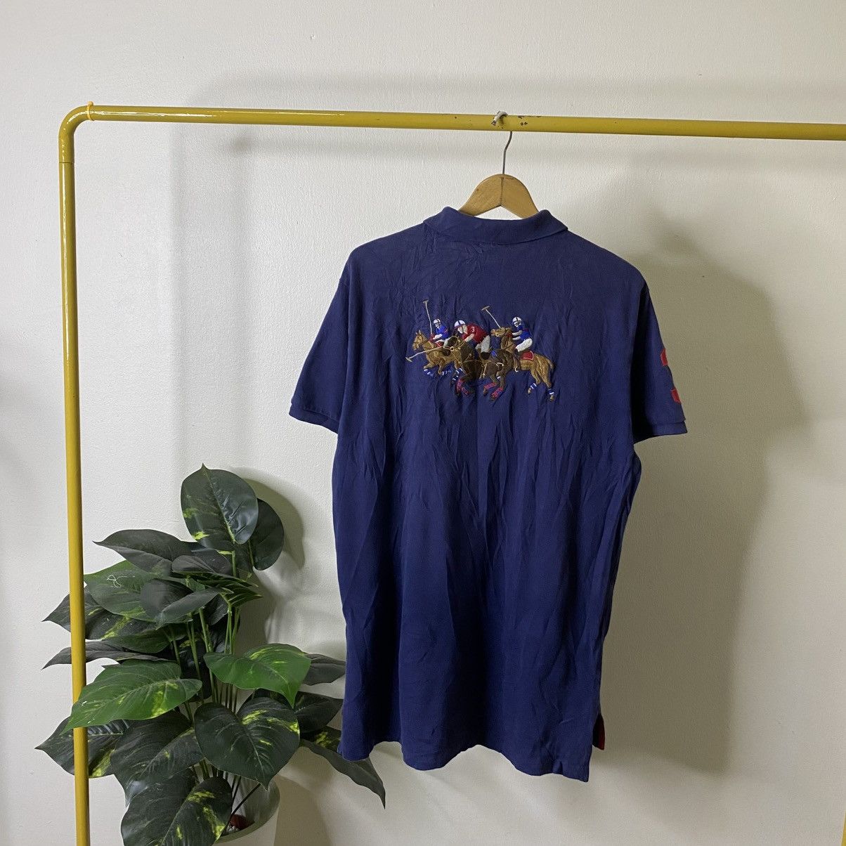 Polo Ralph Lauren Vintage Polo Ralph Lauren Chief Keef Style Polo Tee Size US L / EU 52-54 / 3 - 1 Thumbnail
