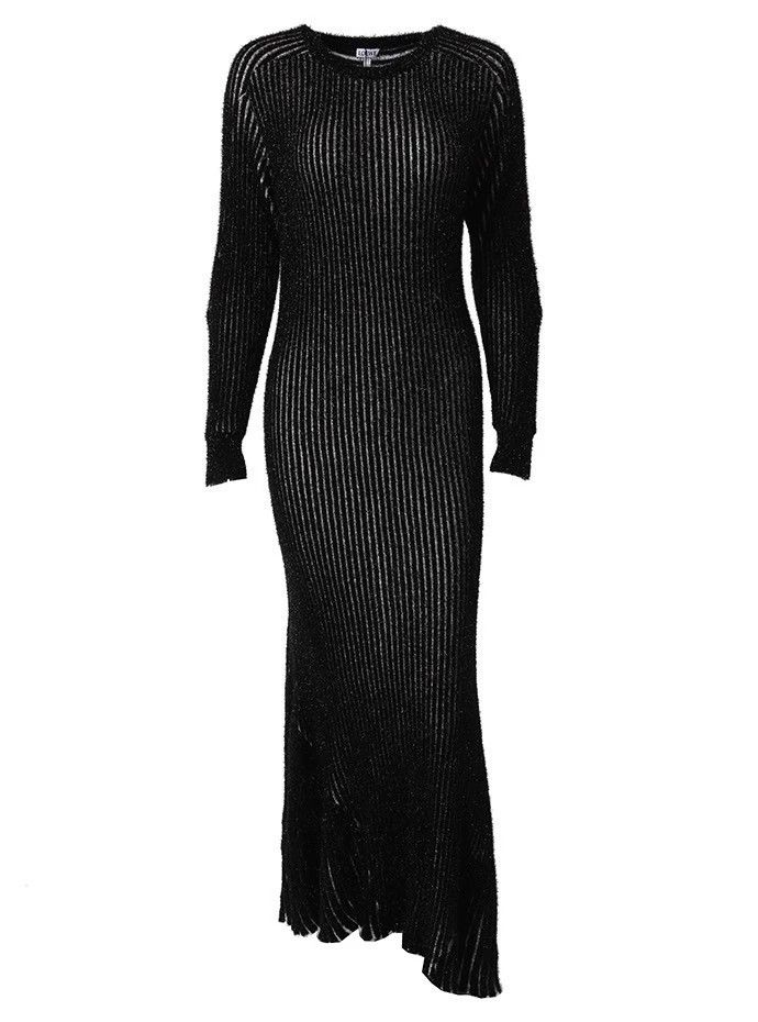 Loewe LOEWE Color contrast knit dress Size S / US 4 / IT 40 - 1 Thumbnail