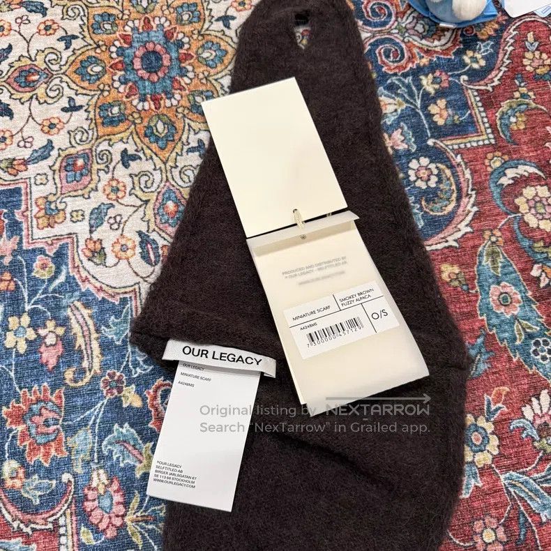 Our Legacy Our Legacy Wool Scarf Size ONE SIZE - 4 Thumbnail