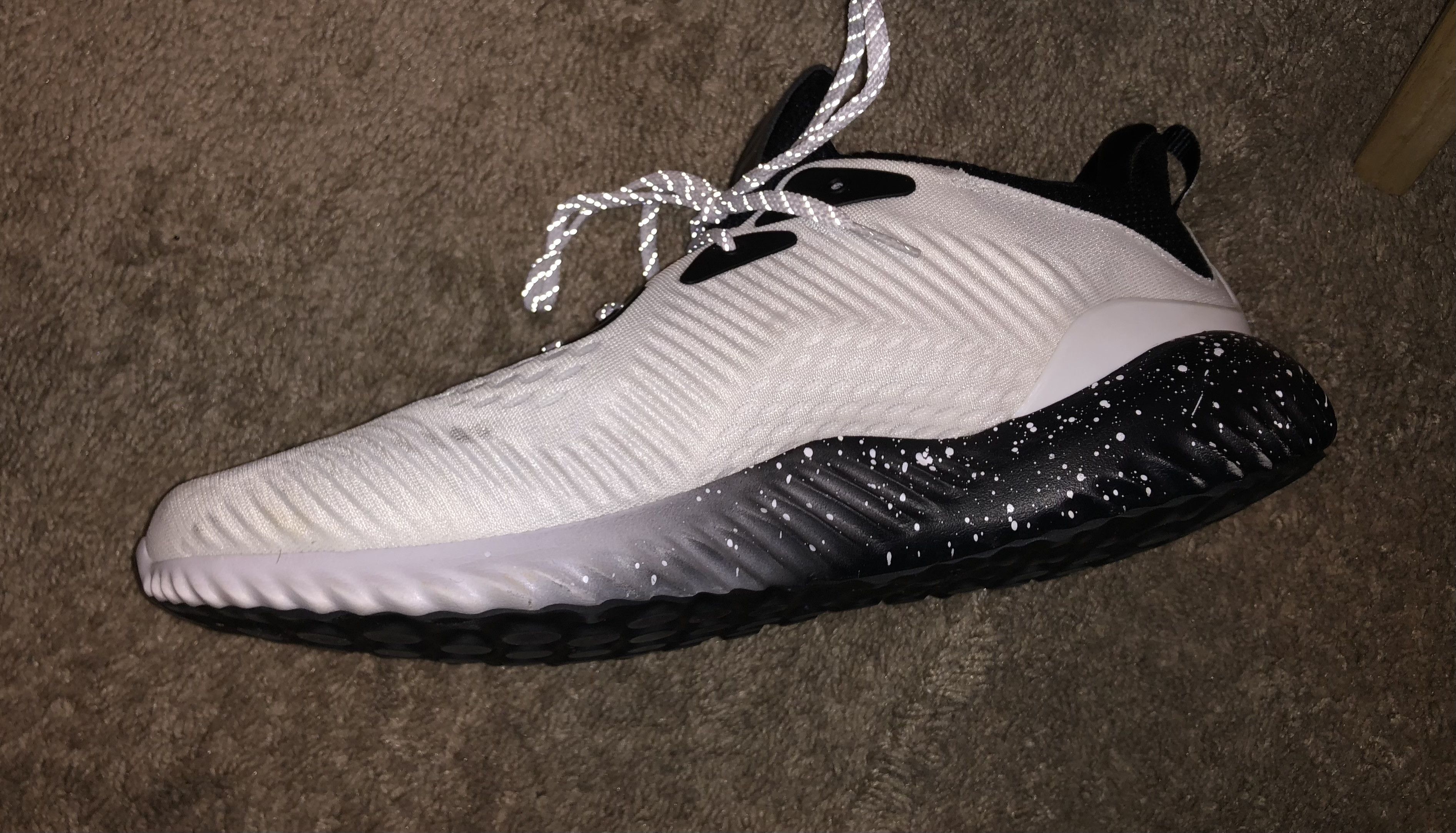 Adidas Adidas Alphabounce 1 white and black Mens Sz 13 Size US 13 / EU 46 - 8 Thumbnail