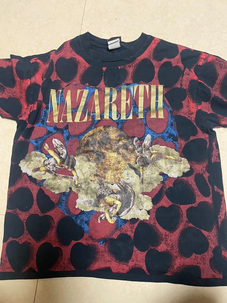 SAINT MICHAEL Burning NIRVANA スウェット Saint Michael No Future Crewneck White Small Authentic