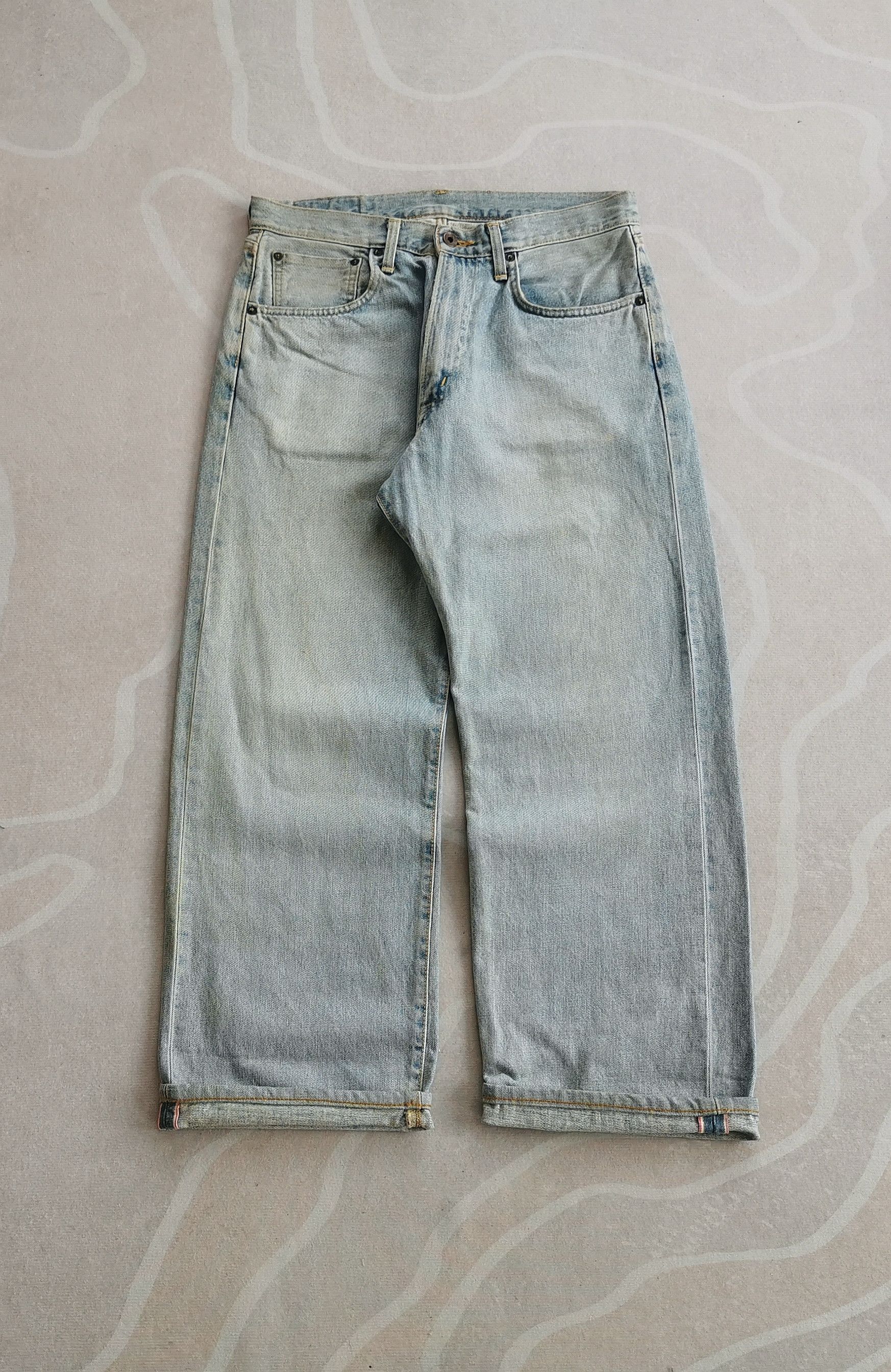 Kapital Vintage Edwin 505 Baggy Selvedge Denim Jeans Size US 32 / EU 48 - 1 Thumbnail