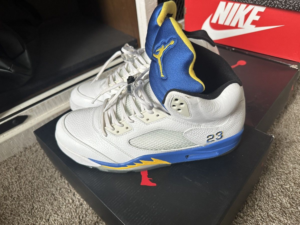 Jordan Brand Air Jordan 5 “Laney” Size 12 Size US 12 / EU 45 - 4 Thumbnail