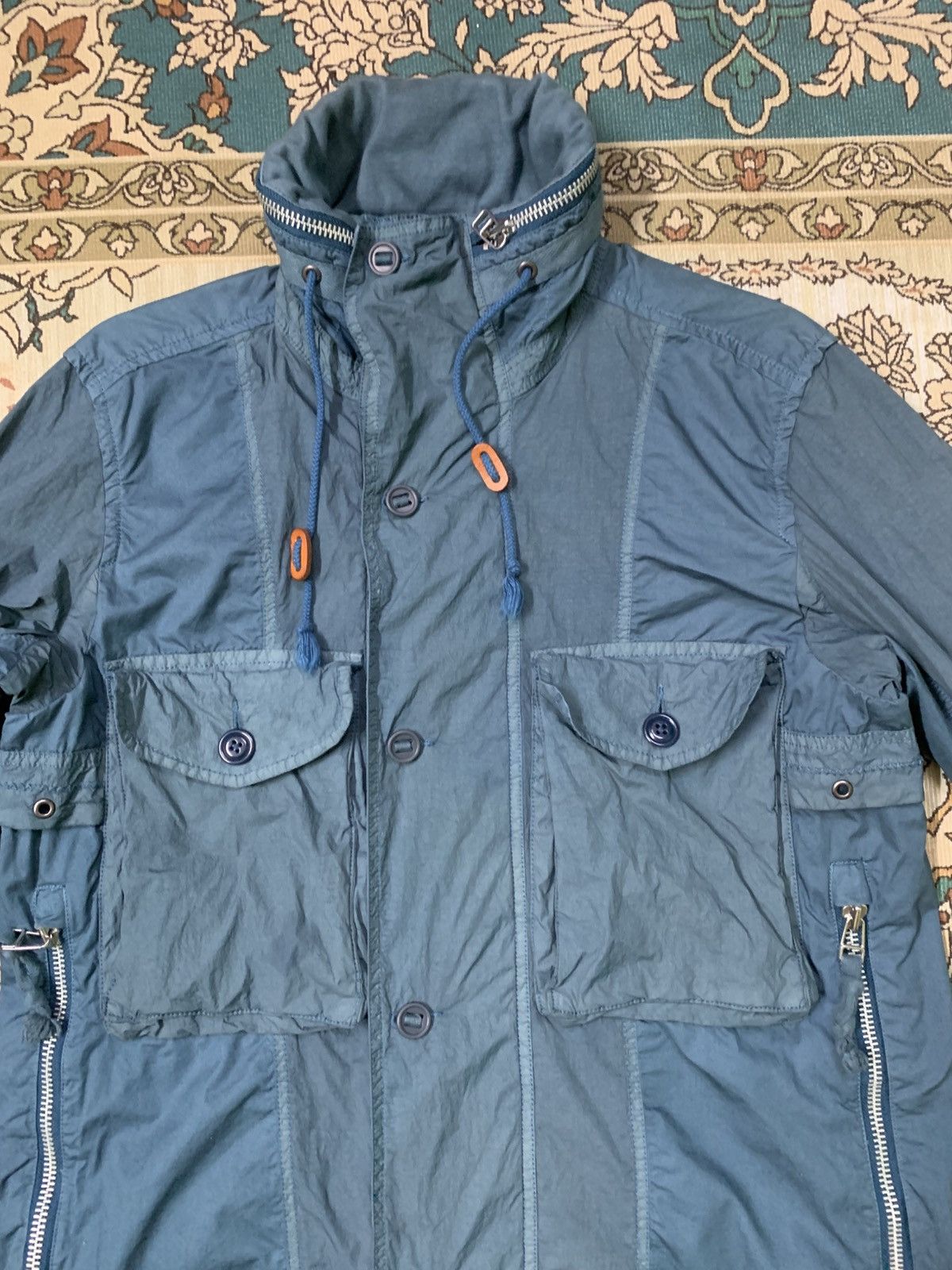 Japanese Brand MARK STORE JUNGLE FATIGUES JACKET Size US L / EU 52-54 / 3 - 4 Thumbnail