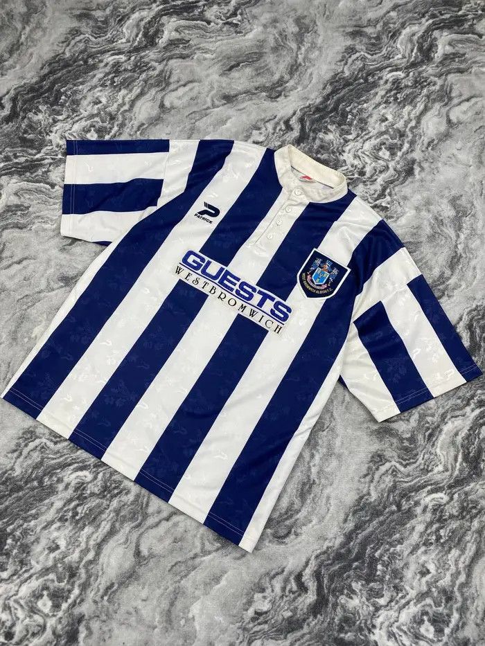 Vintage Vintage West Bromwich Albion 1996 1997 Home Shirt Soccer Size US XL / EU 56 / 4 - 1 Thumbnail