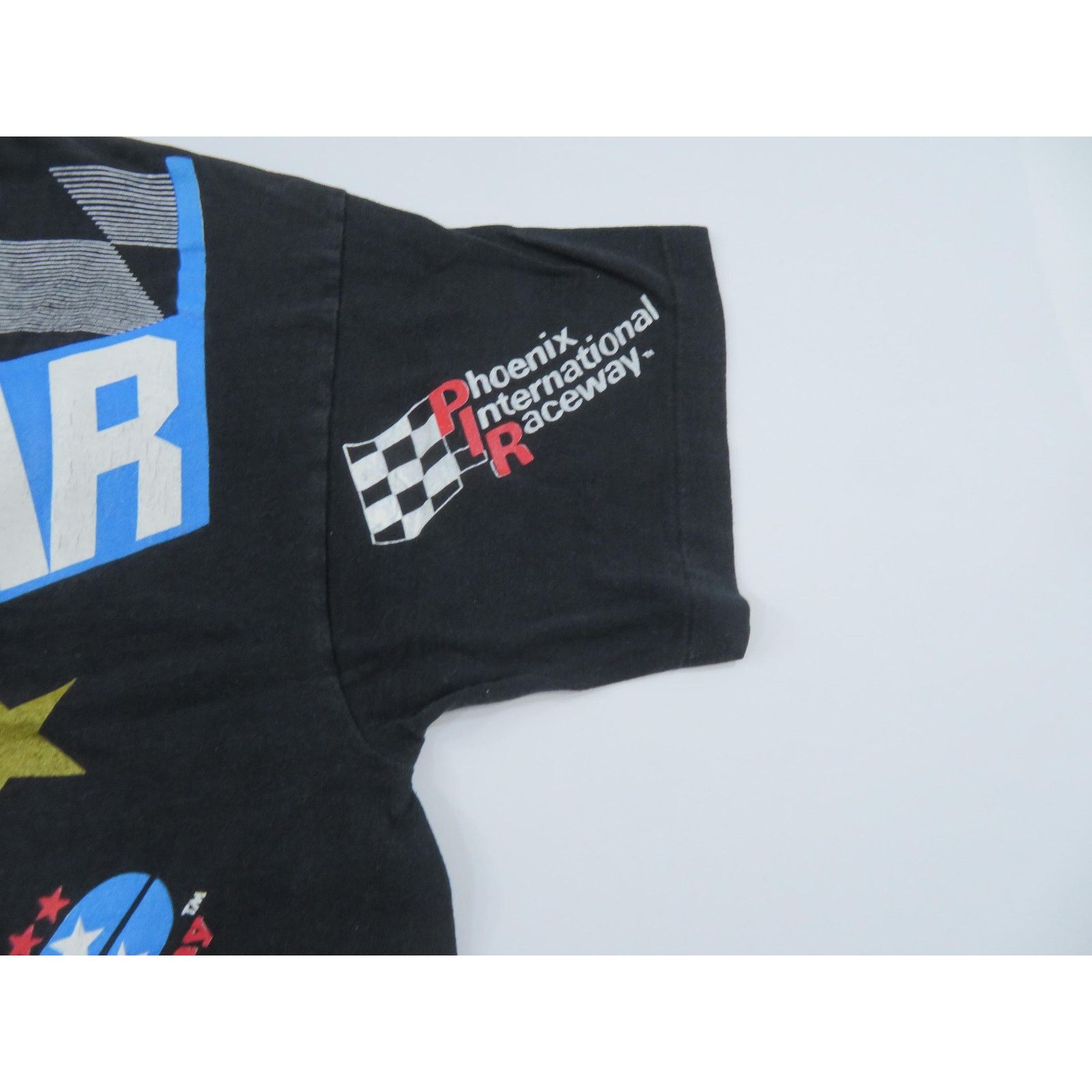 Fruit Of The Loom 90s NASCAR All Over Print T-shirt, Black and White, Size L Size US L / EU 52-54 / 3 - 4 Thumbnail