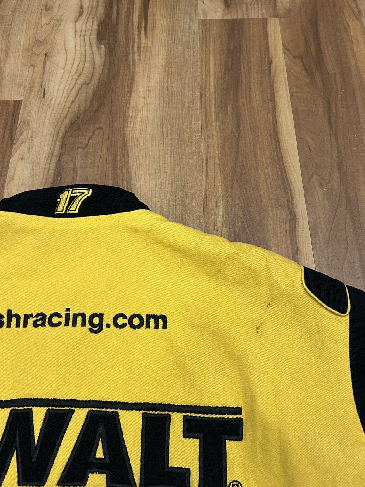 JH Design Vintage JH Designs NASCAR Matt Kenseth DeWalt Racing Jacket Size US XL / EU 56 / 4 - 5 Thumbnail