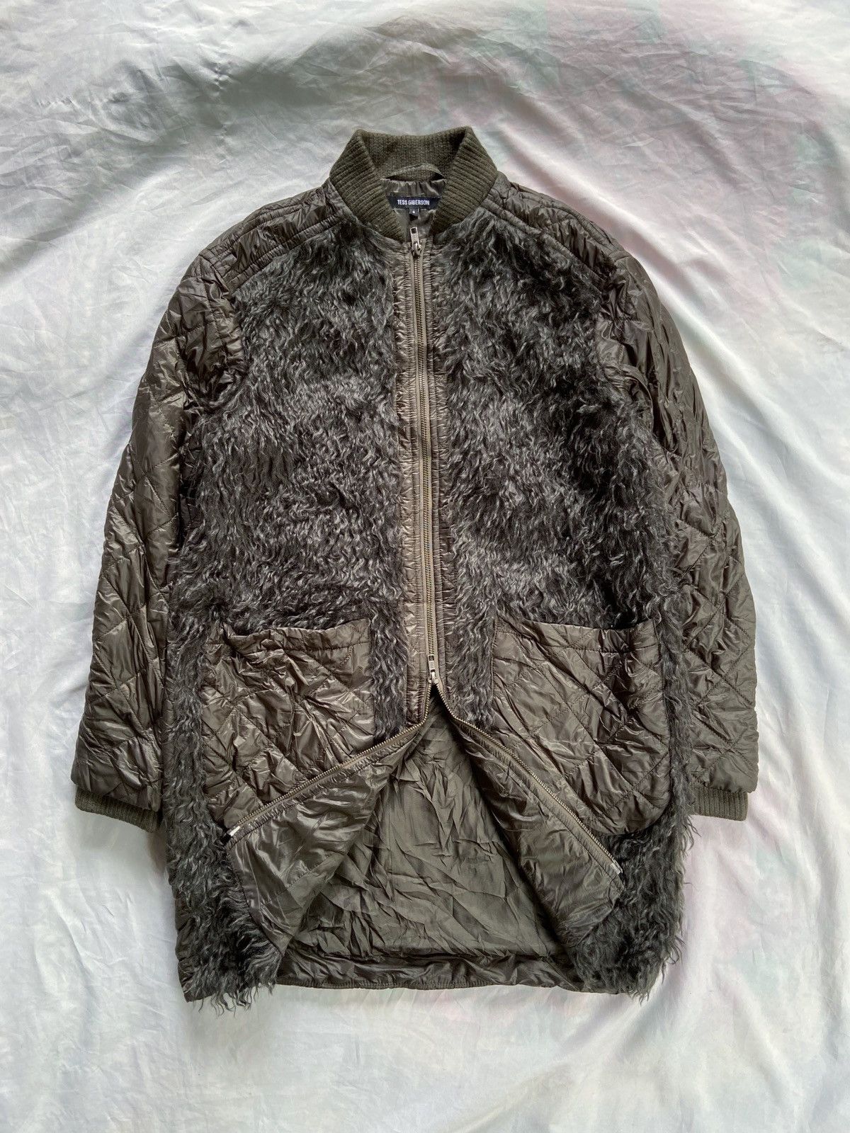 Beauty Beast TESS GIBERSON CRAZY MOHAIR COAT JACKET Size US L / EU 52-54 / 3 - 1 Thumbnail
