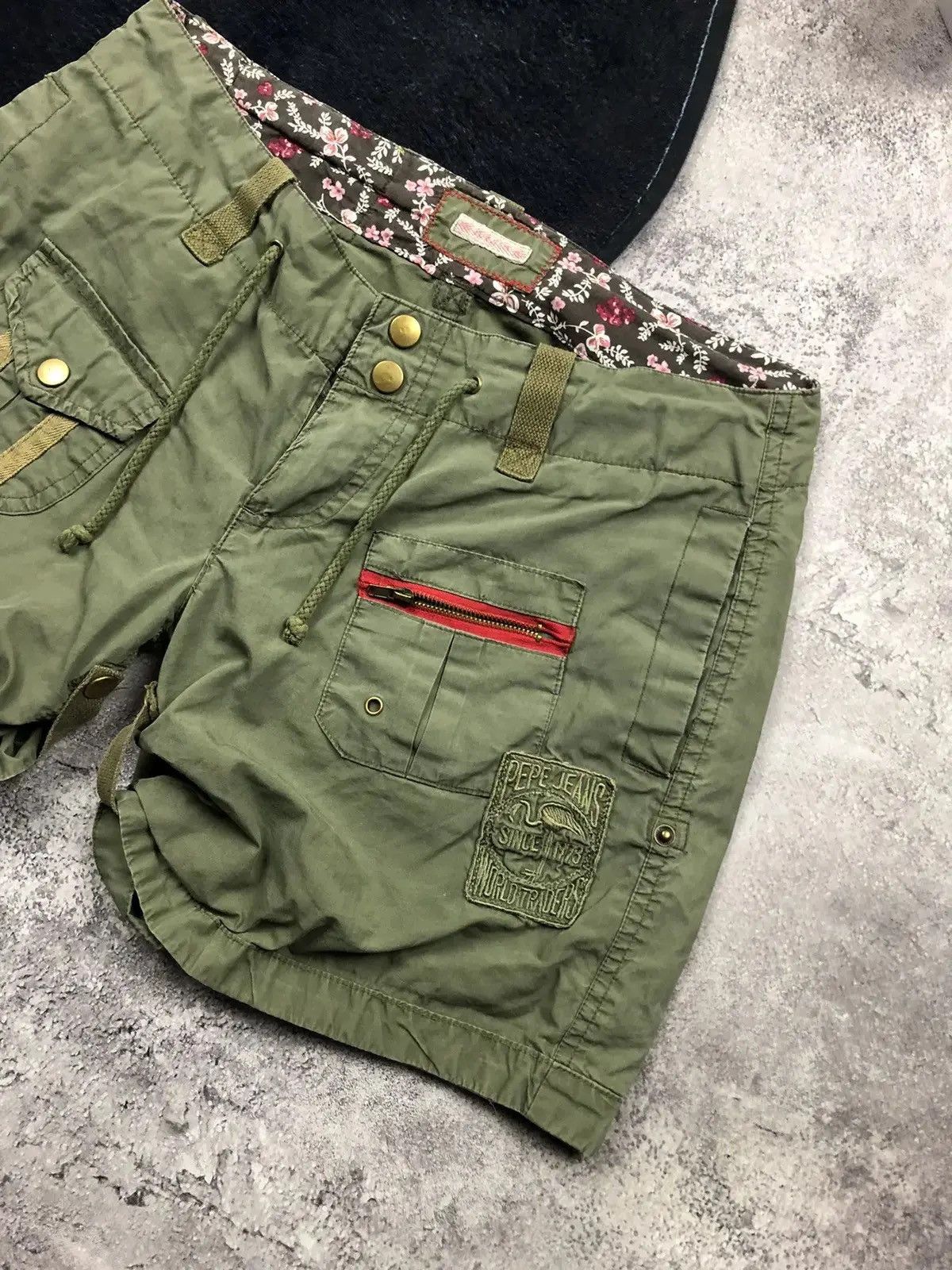 Pepe Jeans PEPE JEANS Vintage Streetwear Avantgarde Multi-pocket Y2k Size 28" / US 6 / IT 42 - 3 Thumbnail