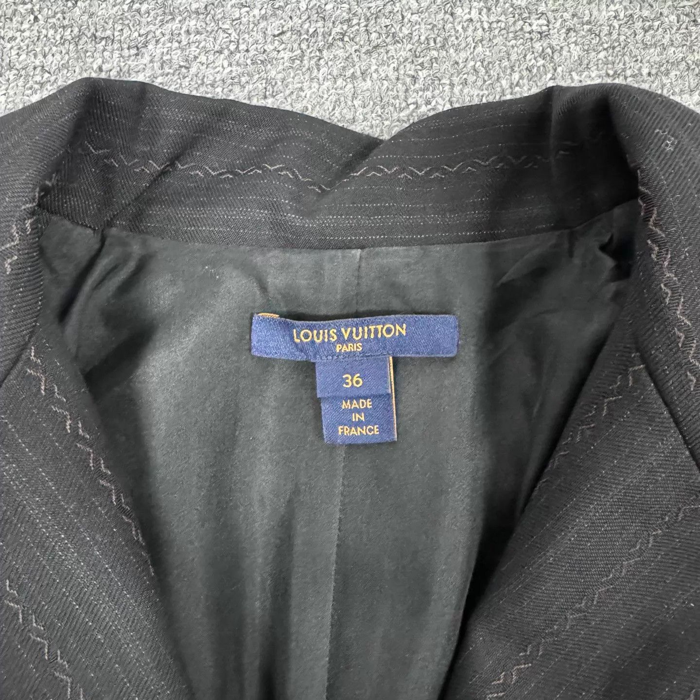 Louis Vuitton LV Patchwork Vertical Stripe Trench Coat 36 Mint Size XS / US 0-2 / IT 36-38 - 5 Thumbnail