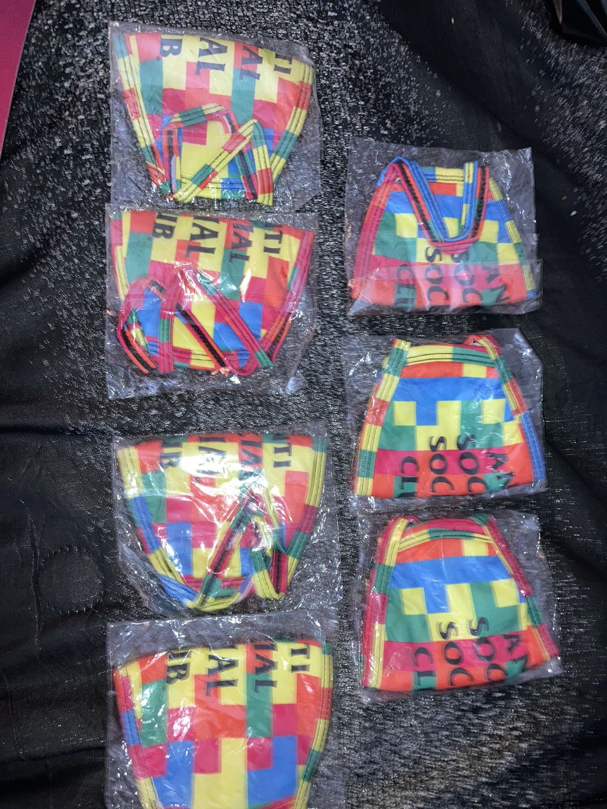 Anti Social Social Club Anti Social Social Club Face Mask Size ONE SIZE - 1 Preview
