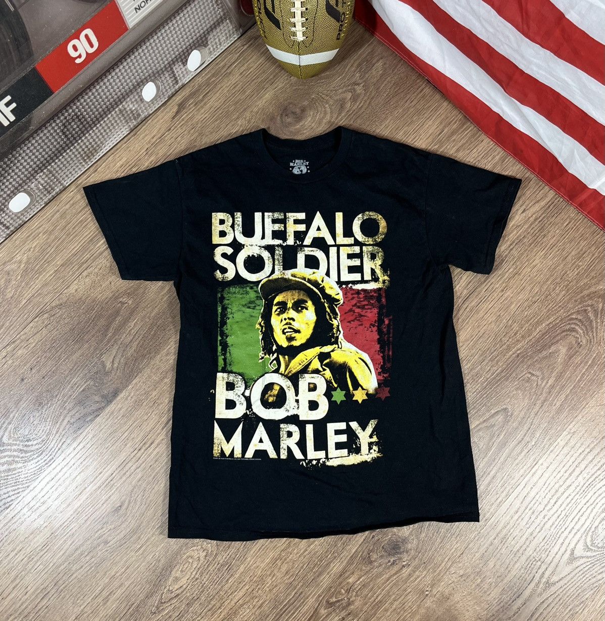 Bob Marley Vintage Bob Marley Buffalo Soldier T Shirt Size US M / EU 48-50 / 2 - 1 Thumbnail