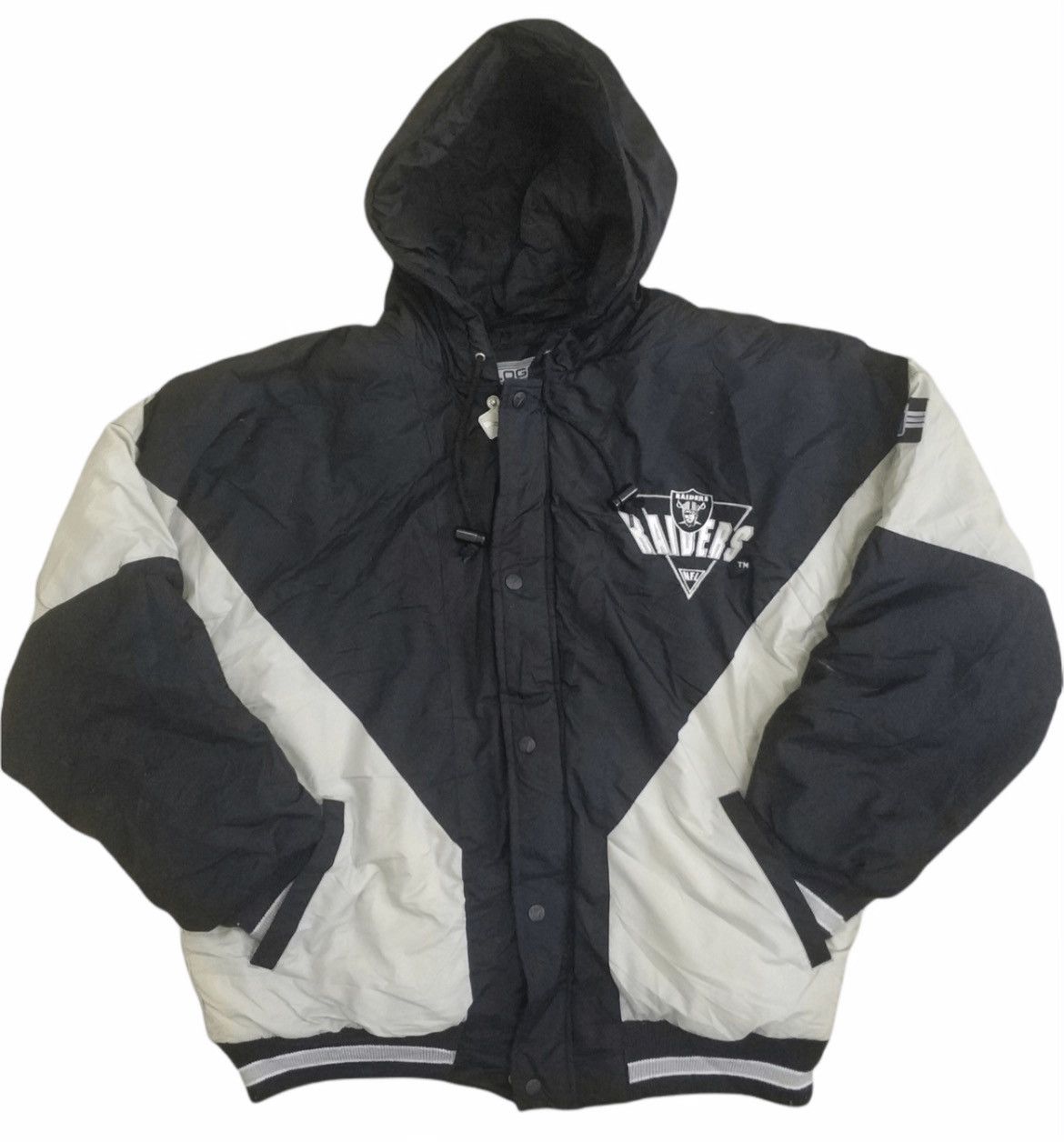 Logo 7 🔥Very Rare Raiders Logo 7 Puffer Hoodies Jacket Size US XXL / EU 58 / 5 - 3 Thumbnail