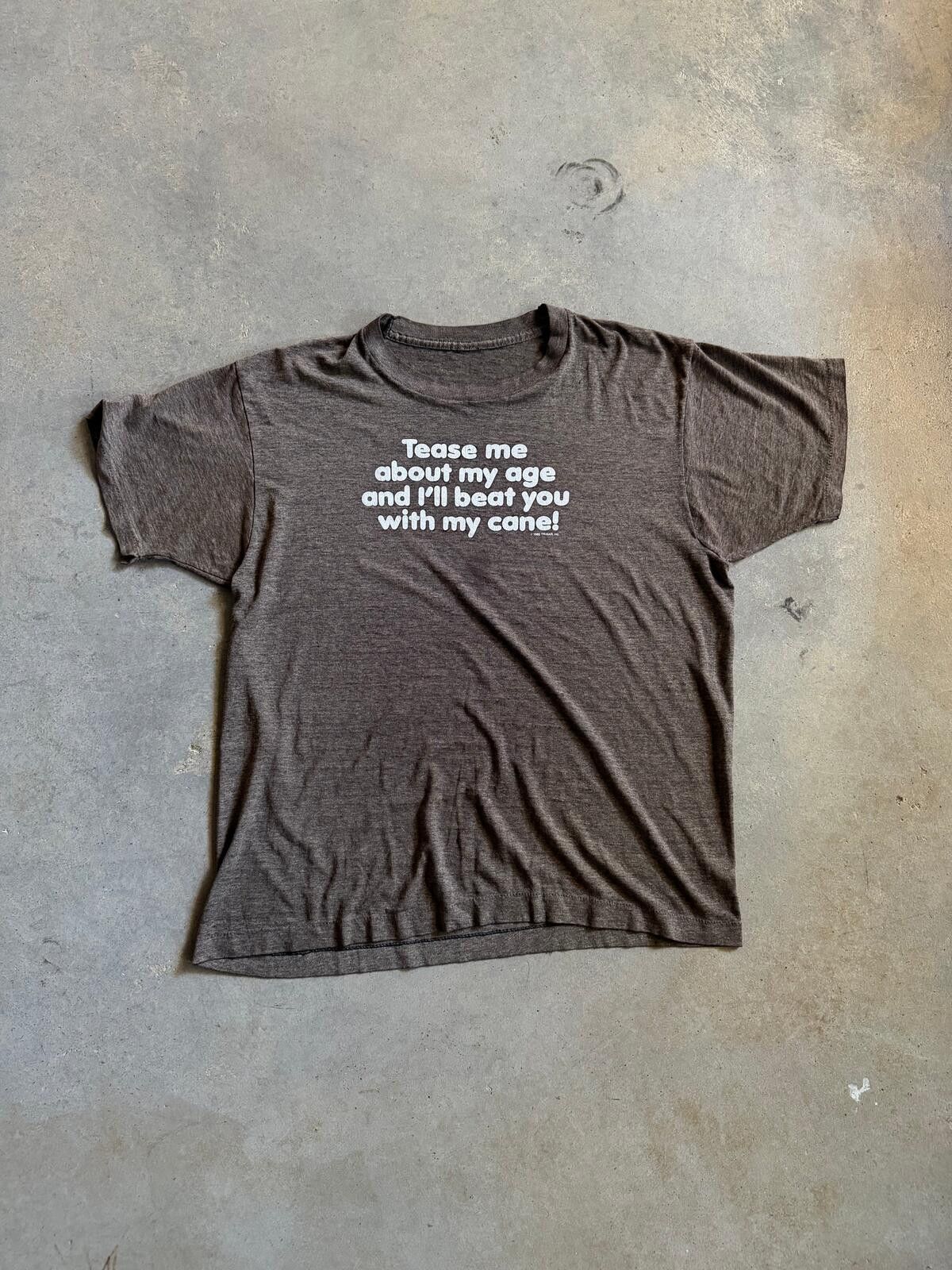 Other VTG Tease Me About My Age Tee Sz M Size US M / EU 48-50 / 2 - 1 Thumbnail