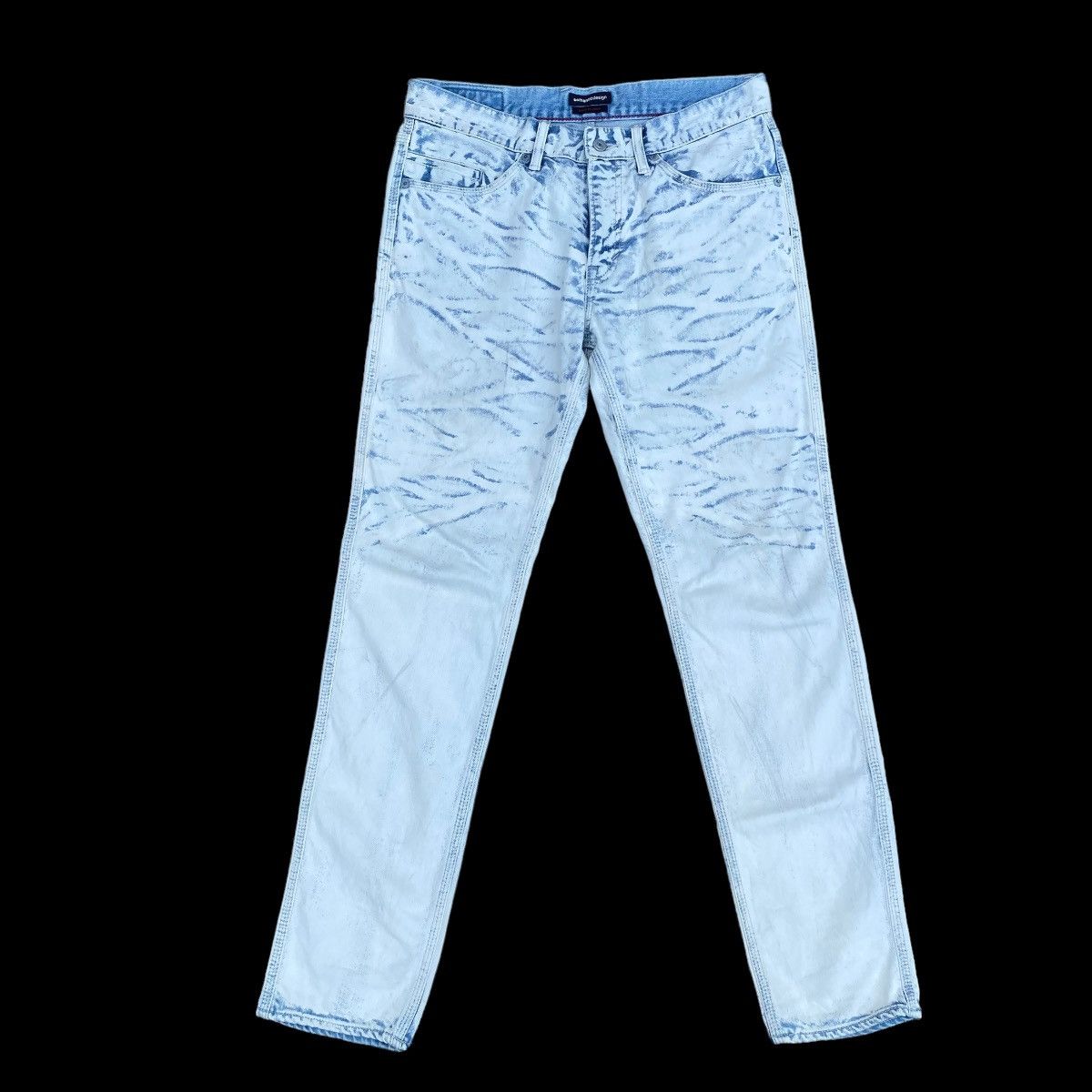 Japanese Brand × semanticdesign Semantic Design Snake Design Made In Japan Denim Jeans Size US 34 / EU 50 - 2 Thumbnail