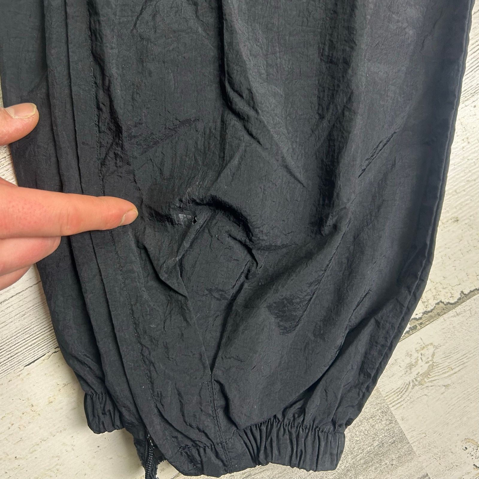 Nike × Vintage Vintage Nike 90s Black Track Pant Size 28" / US 6 / IT 42 - 7 Thumbnail