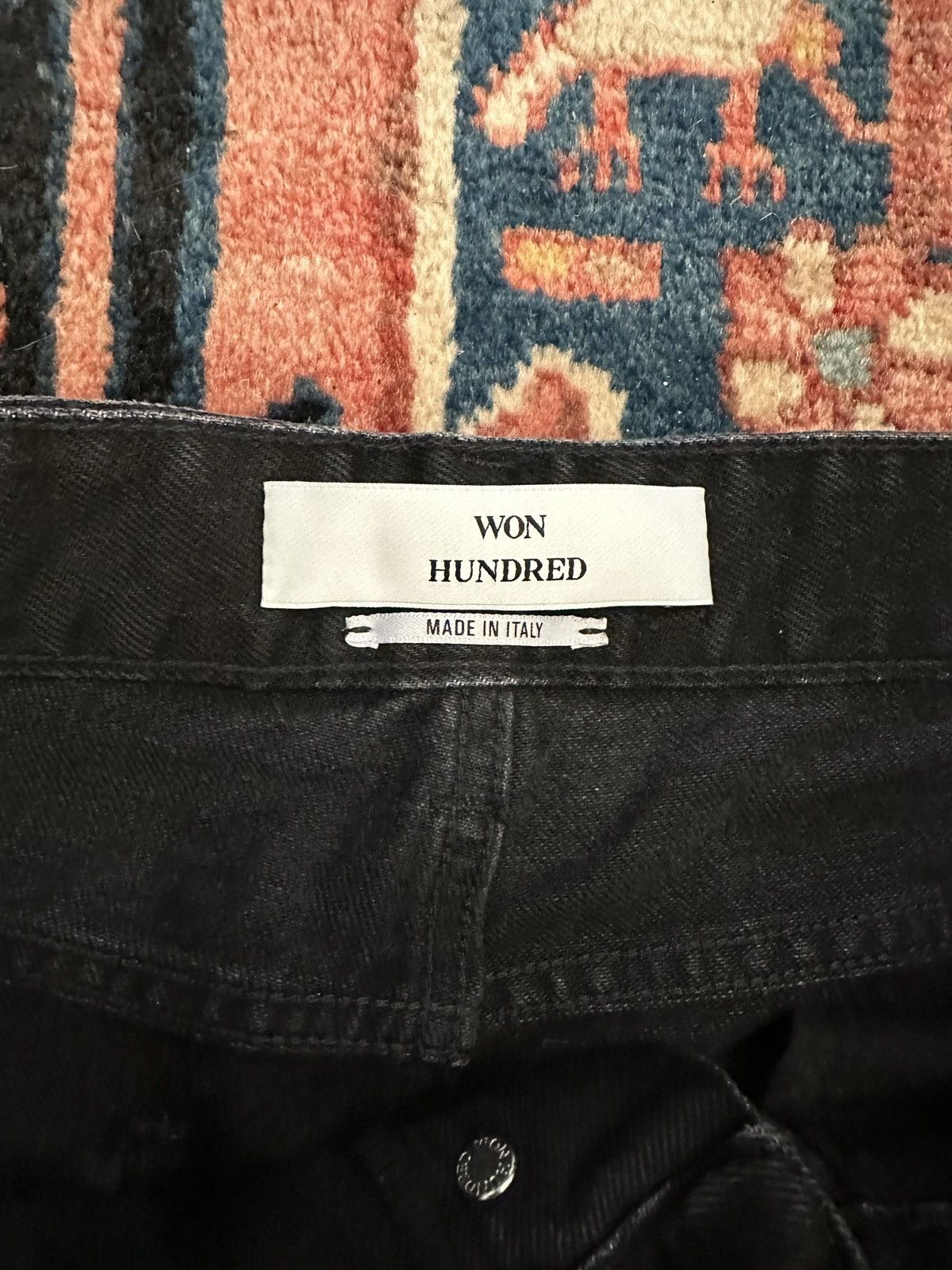 Won Hundred Won Hundred - Black Jeans - 31x32 Size US 31 - 3 Thumbnail