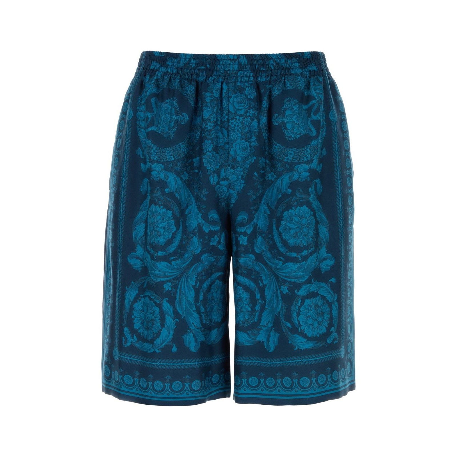Versace VERSACE Printed Silk Bermuda Shorts New & Authentic (Men's s Size US 34 / EU 50 - 1 Thumbnail