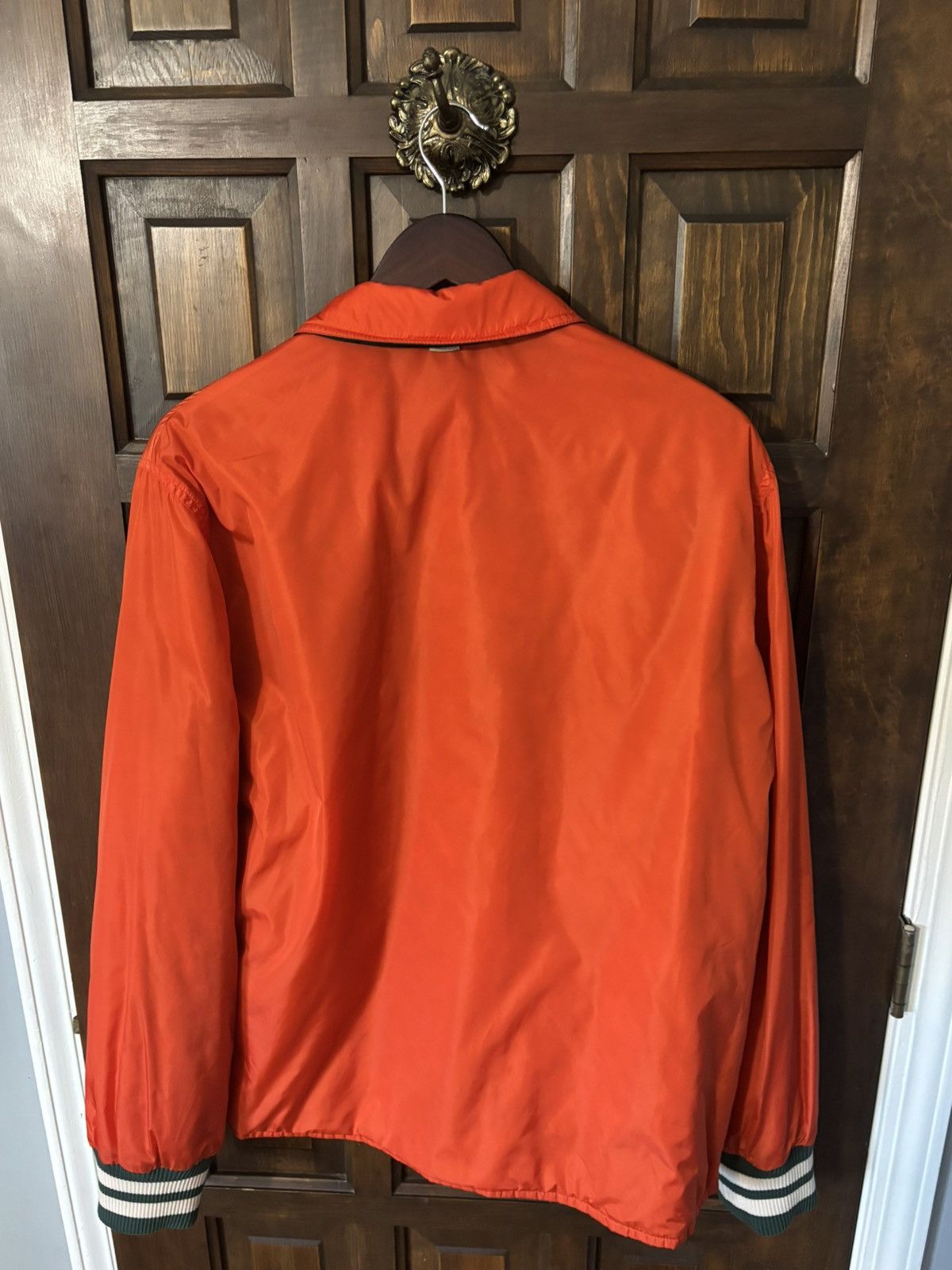Gucci Gucci Nylon Reversible Jacket - Green/Orange MEDIUM 48 Size US M / EU 48-50 / 2 - 9 Thumbnail