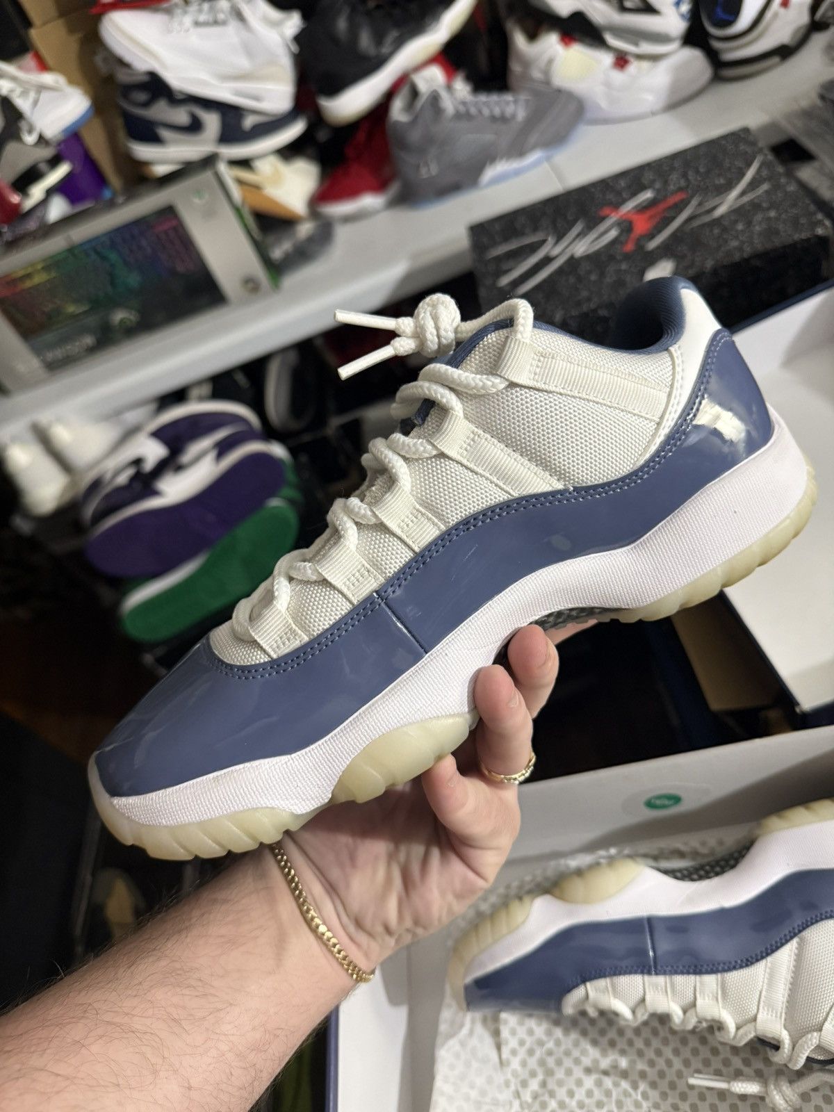 Jordan Brand Jordan retro 11 low diffused blue sz 8 Size US 8 / EU 41 - 3 Thumbnail