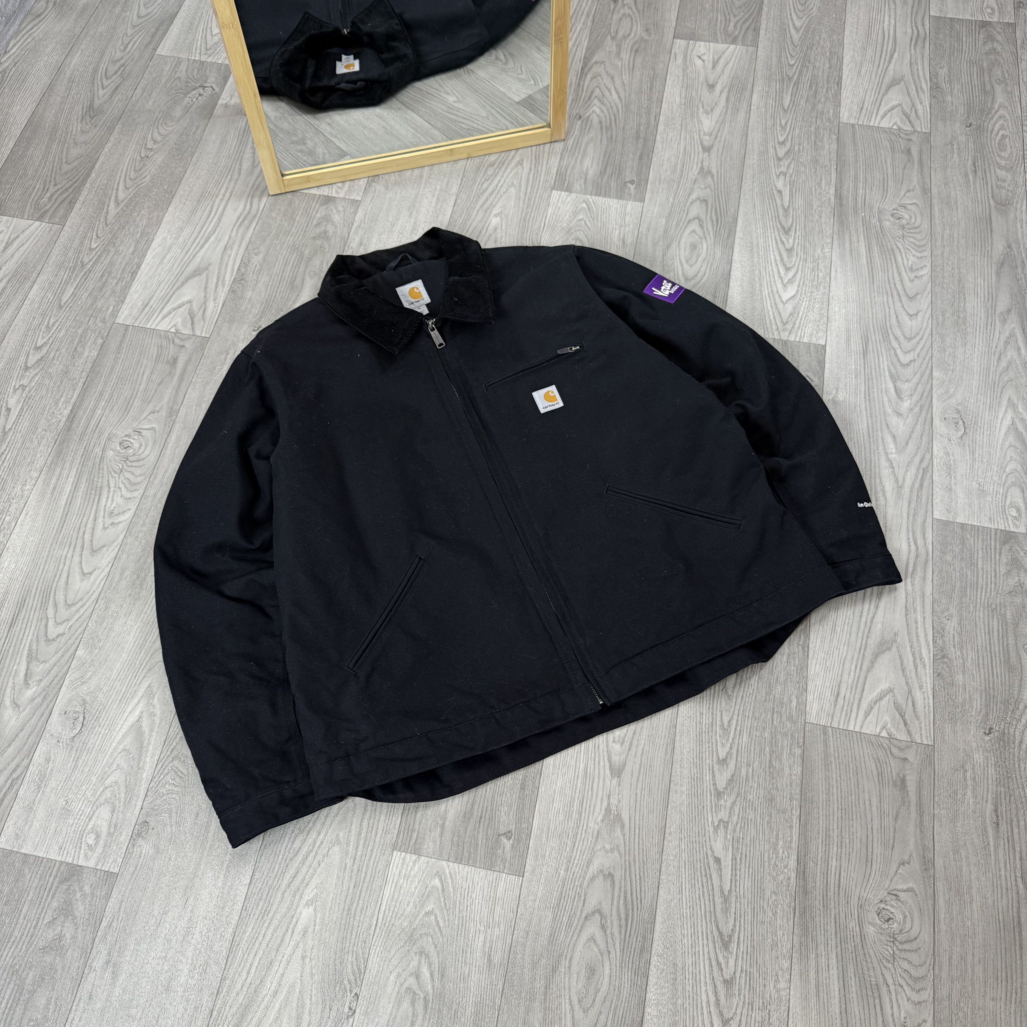 Carhartt Vintage Carhartt 90s Workwear Black Heavy Detroit Jacket Size US XL / EU 56 / 4 - 3 Thumbnail