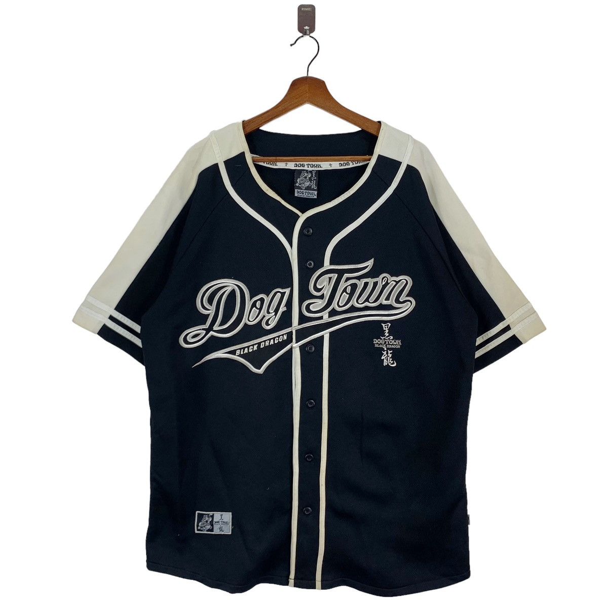 Dogtown 🔥🔥VINTAGE DOG TOWN BASEBALL JERSEY Size US XL / EU 56 / 4 - 1 Thumbnail