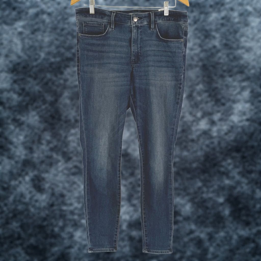 Athleta Athleta Sculpttek Ultra Skinny Ankle Jeans True Blue Size 12 RN 54023 Size 34" / US 12 / IT 48 - 1 Thumbnail