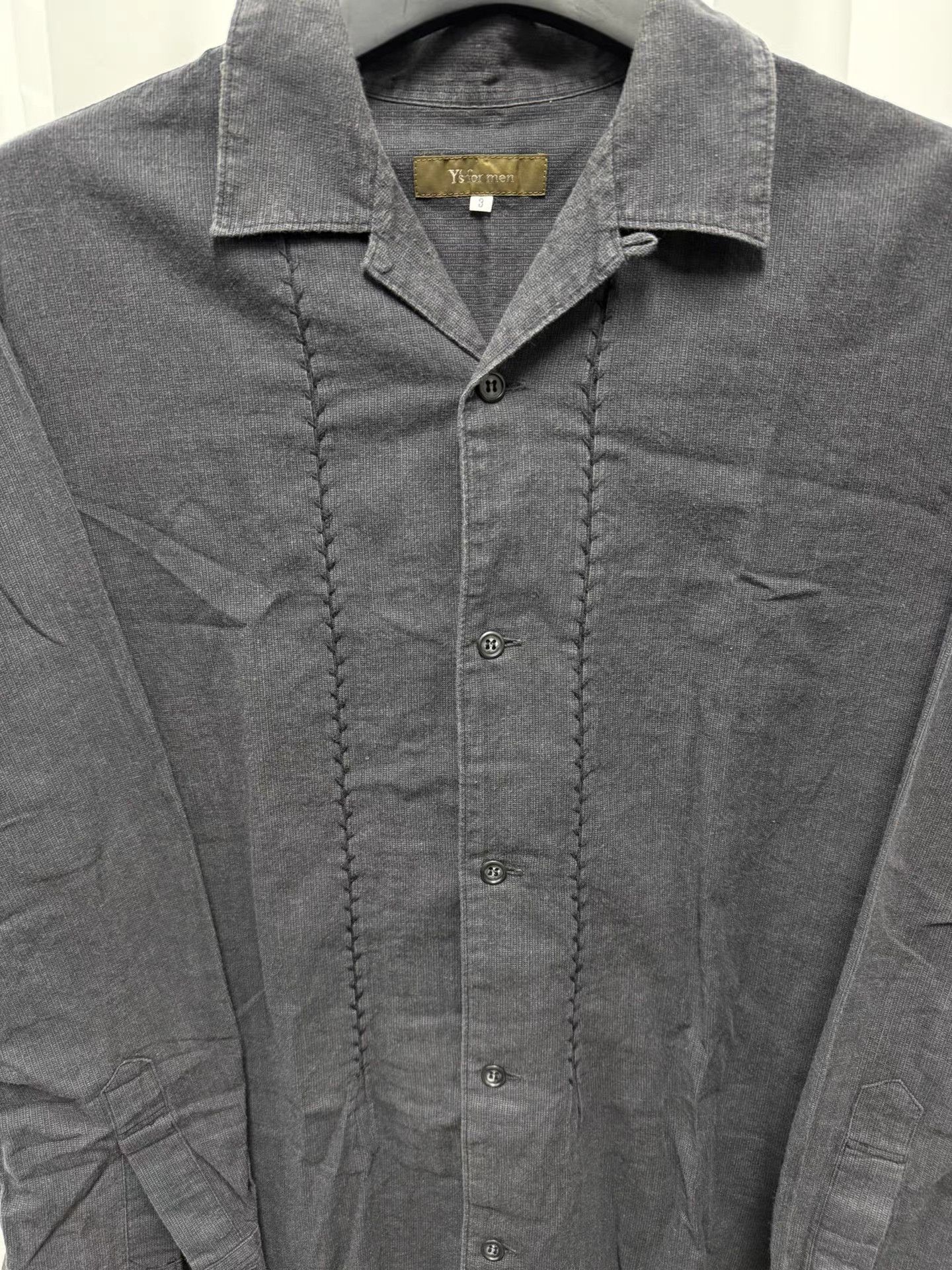 Yohji Yamamoto yohji yamamoto y's for men Woven Shirt K20 Size US L / EU 52-54 / 3 - 2 Thumbnail